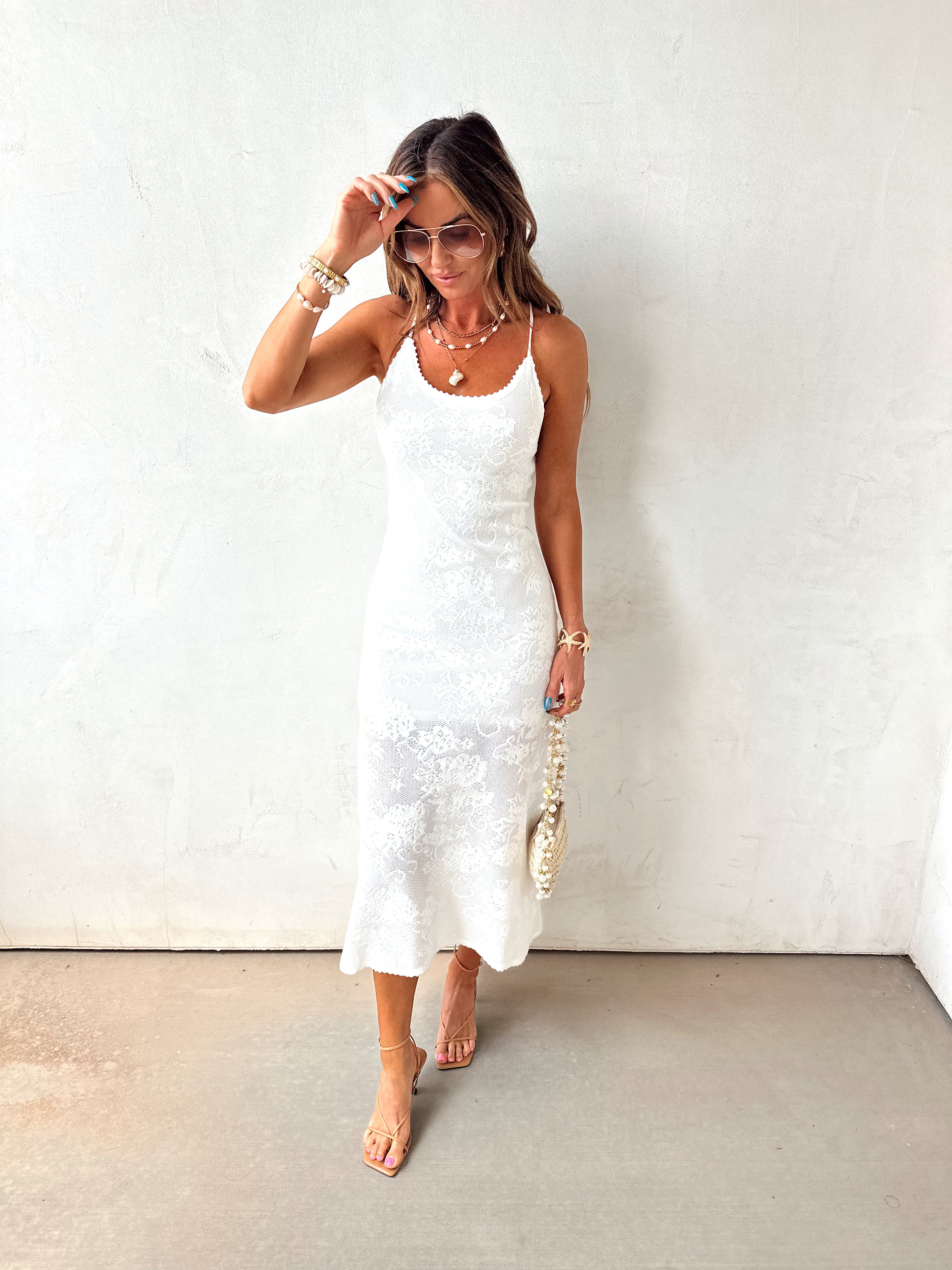 Golden Lining Maxi Dress