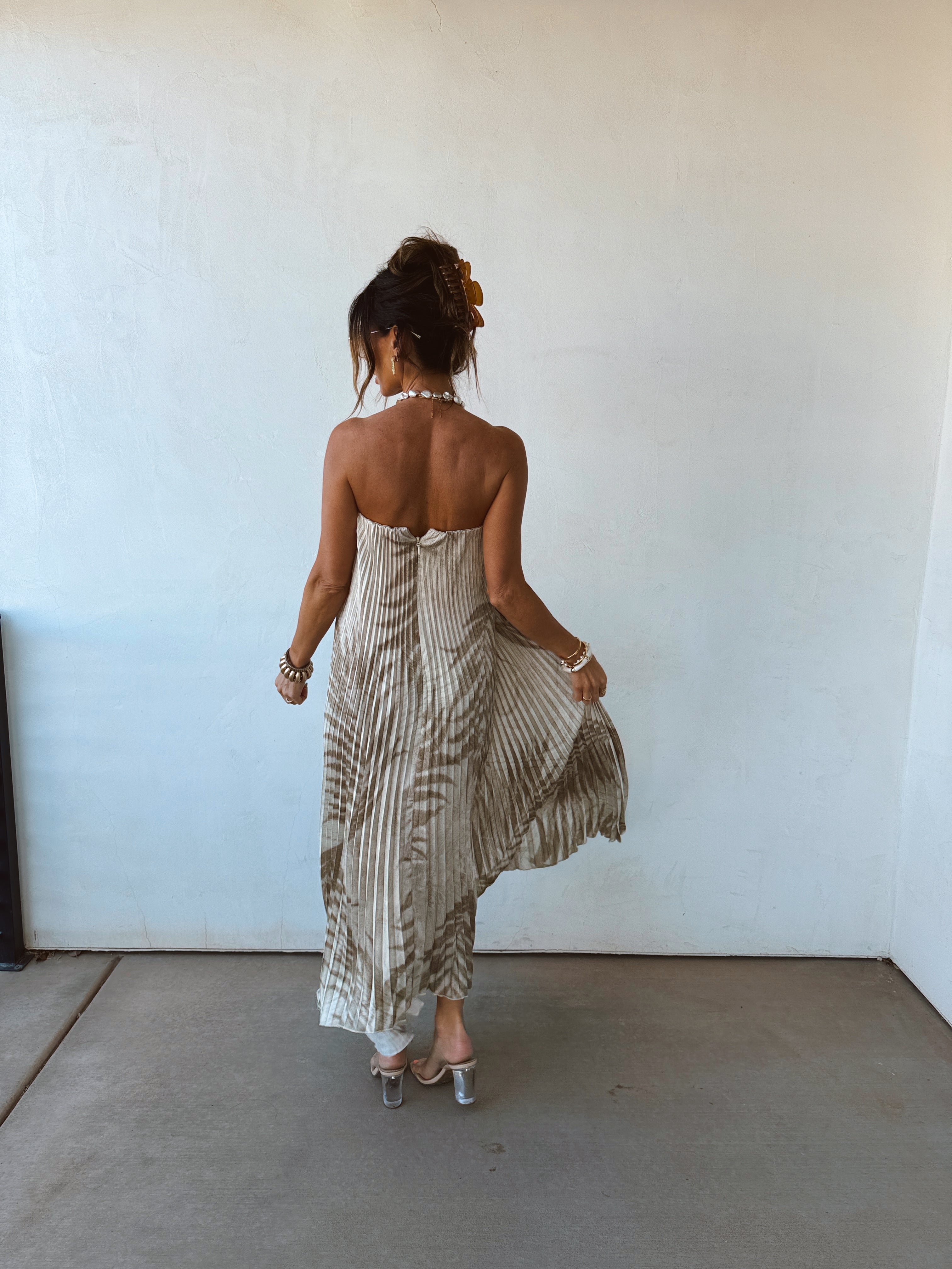 Sandstone Palm Dress