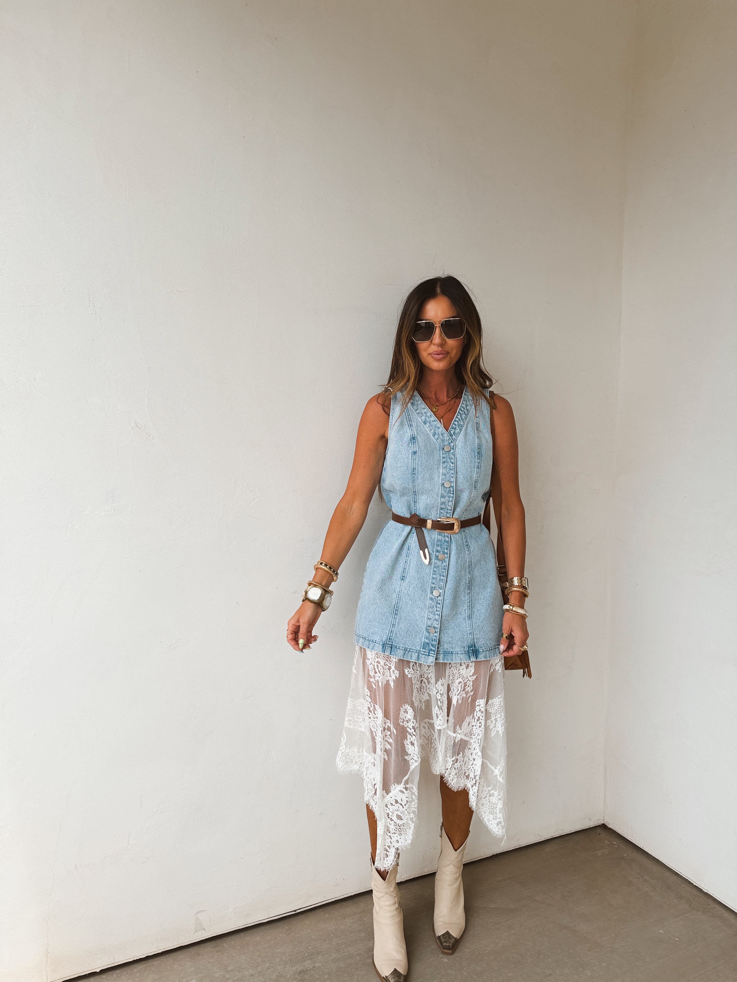 Blue Jean Baby Dress