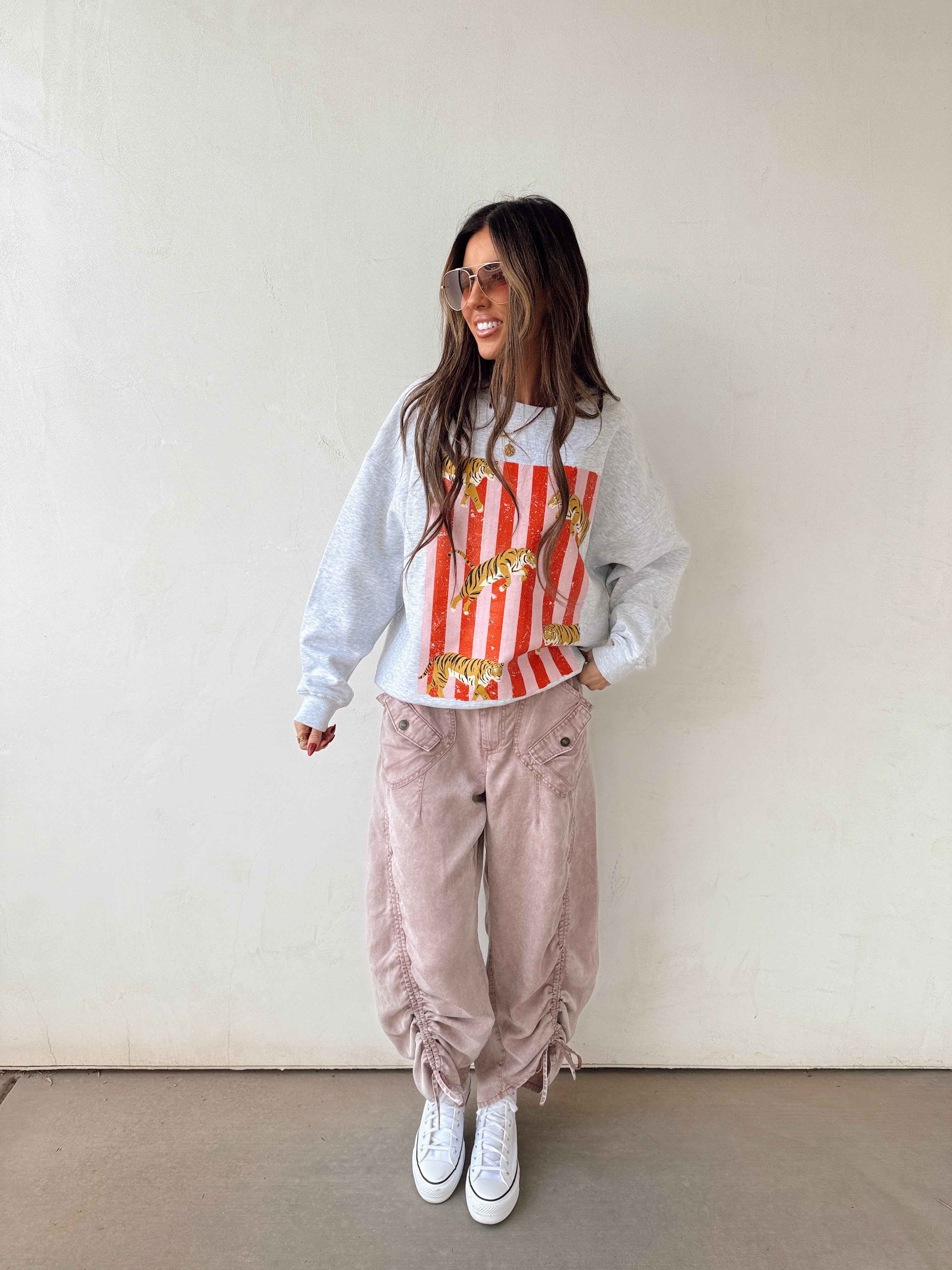 Tiger Graphic Sweatshirt