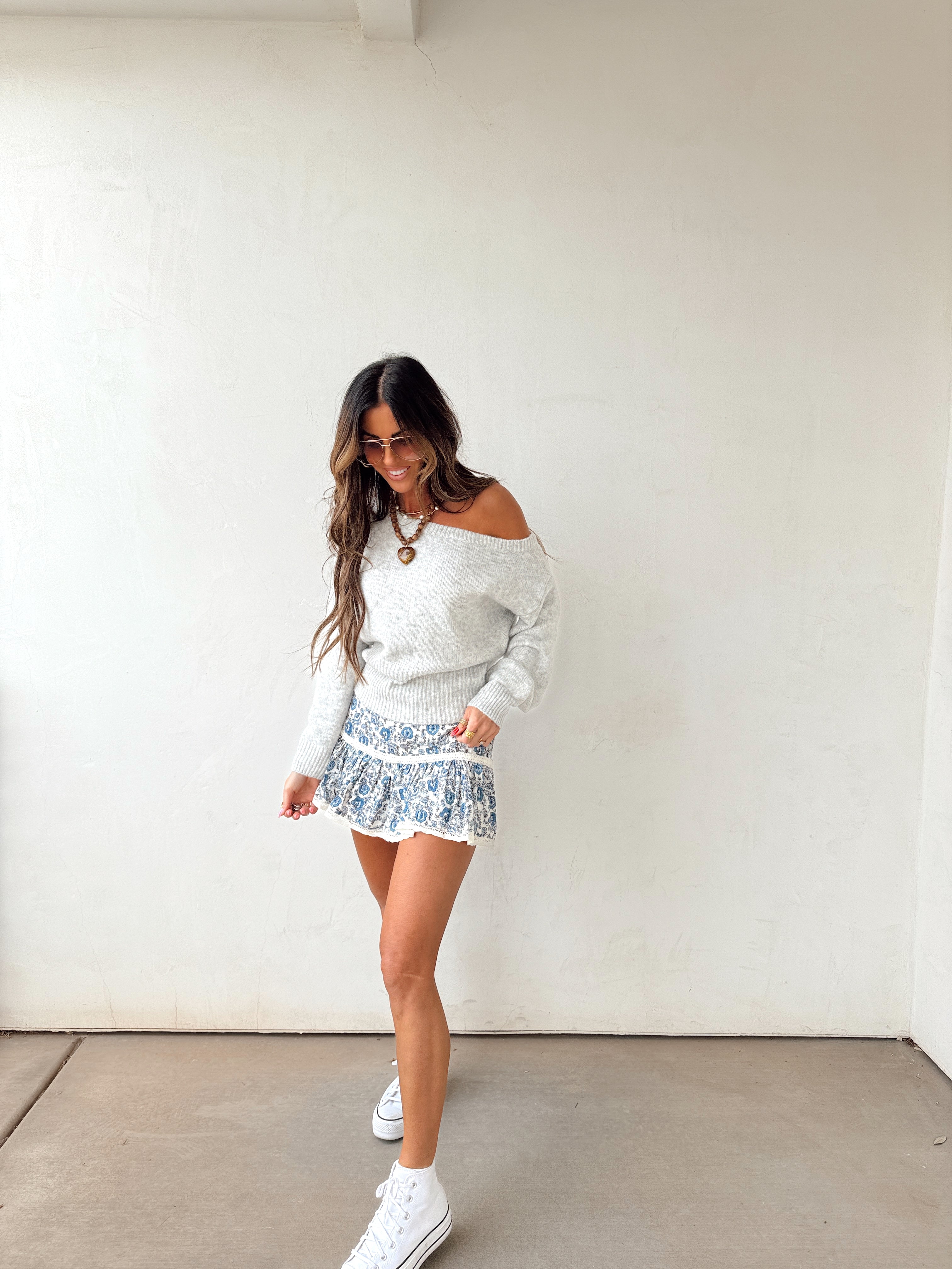 Breezy Blue Skort
