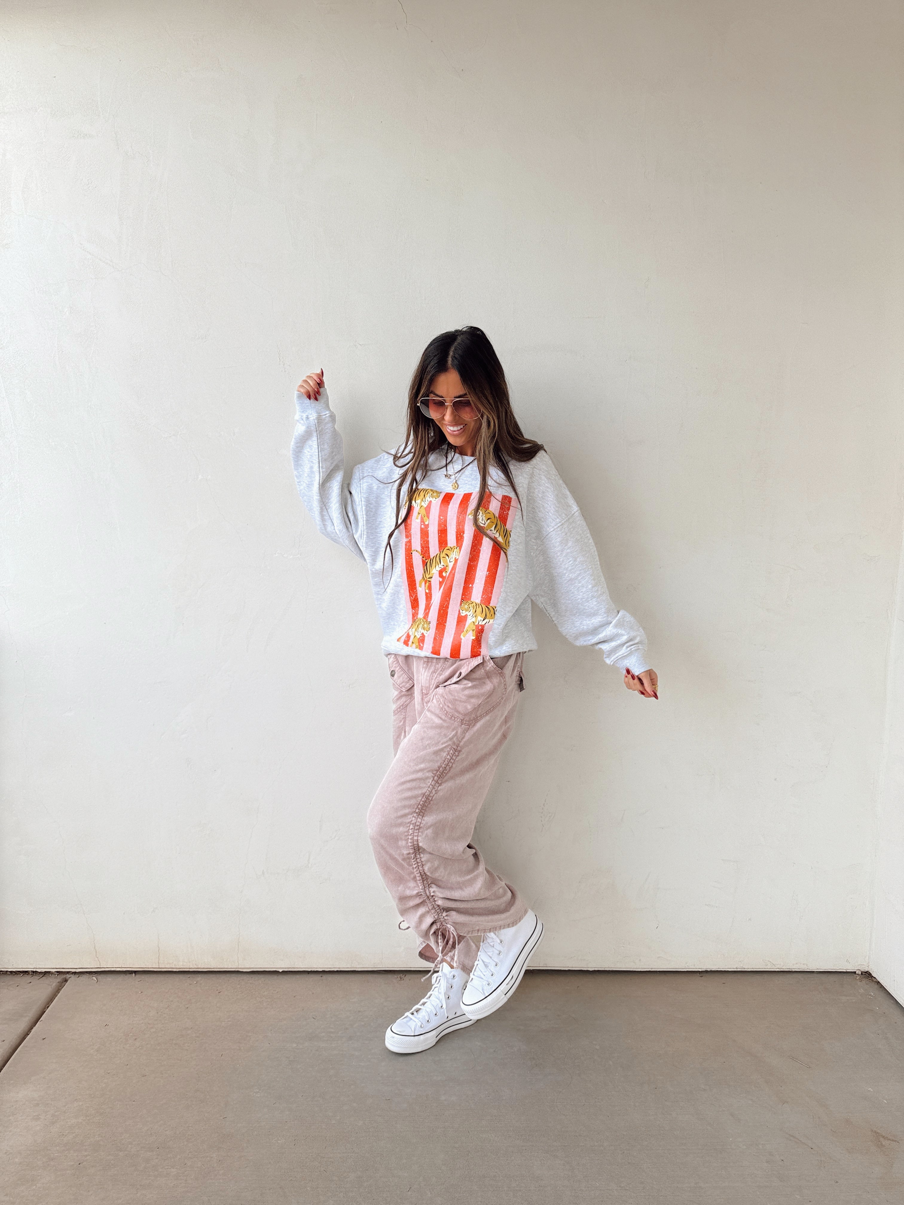 Tiger Graphic Sweatshirt