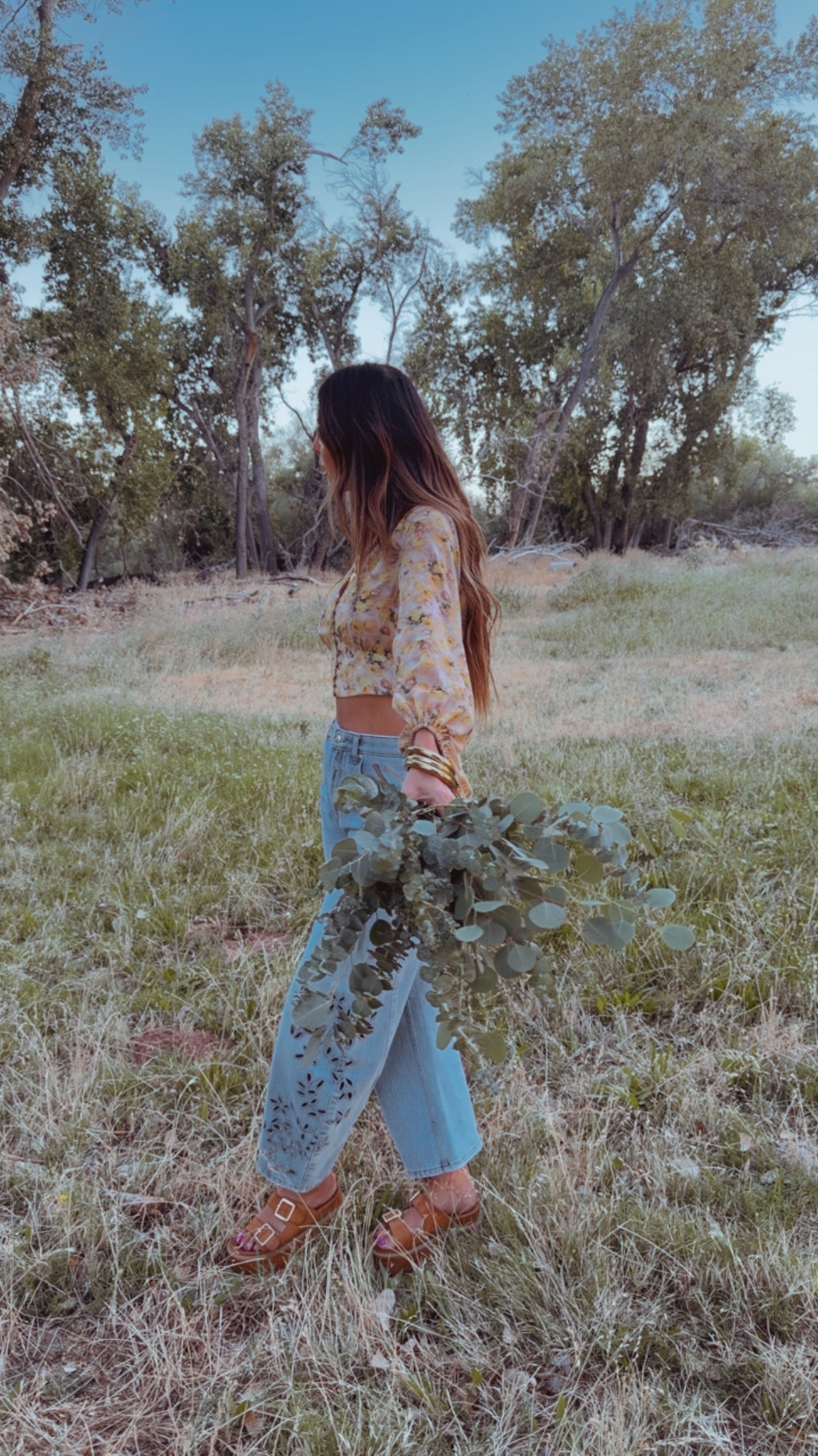 Maevry Flower Top