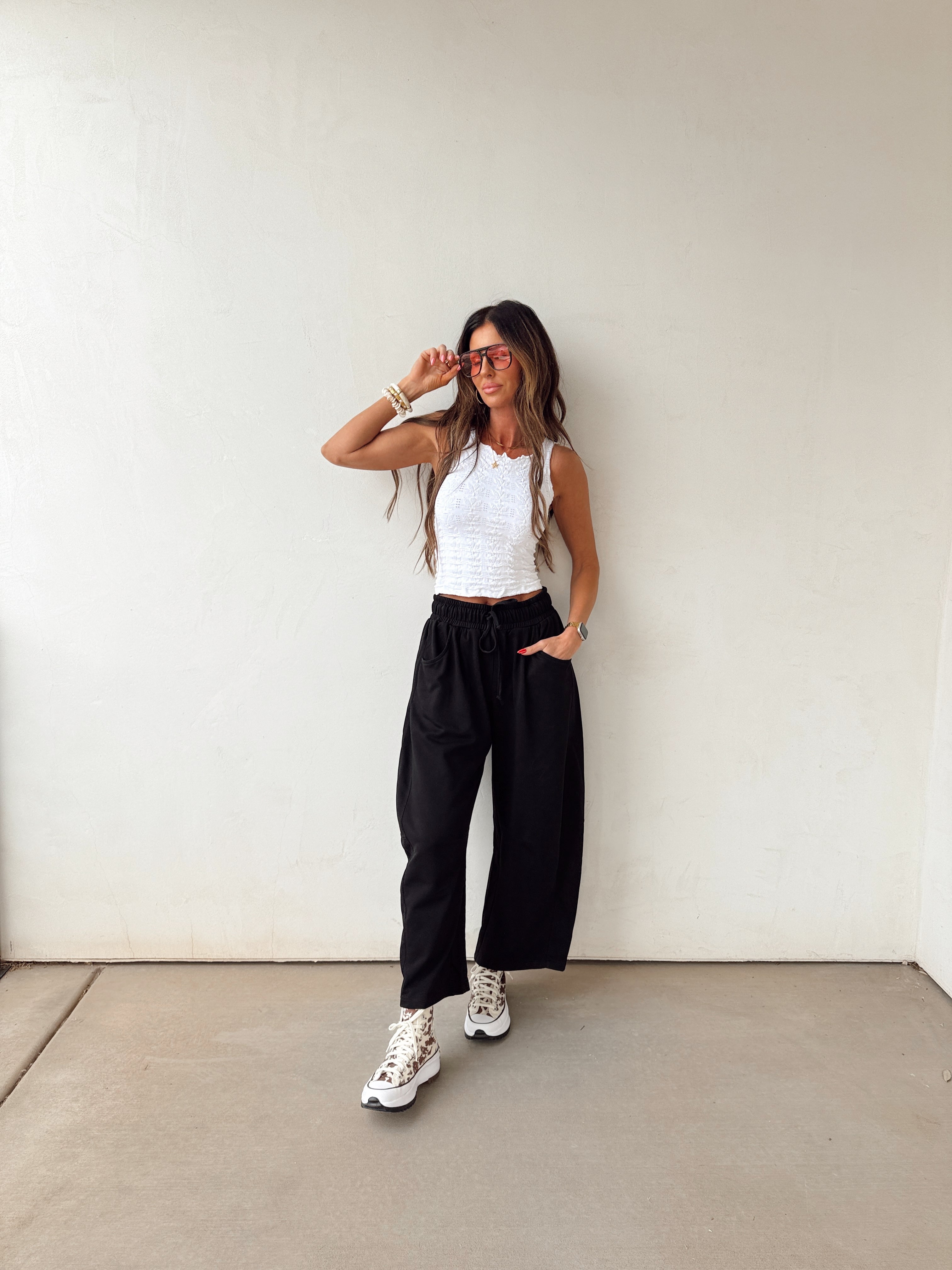 Chill Pill Barrel Sweats-NEW COLOR!!