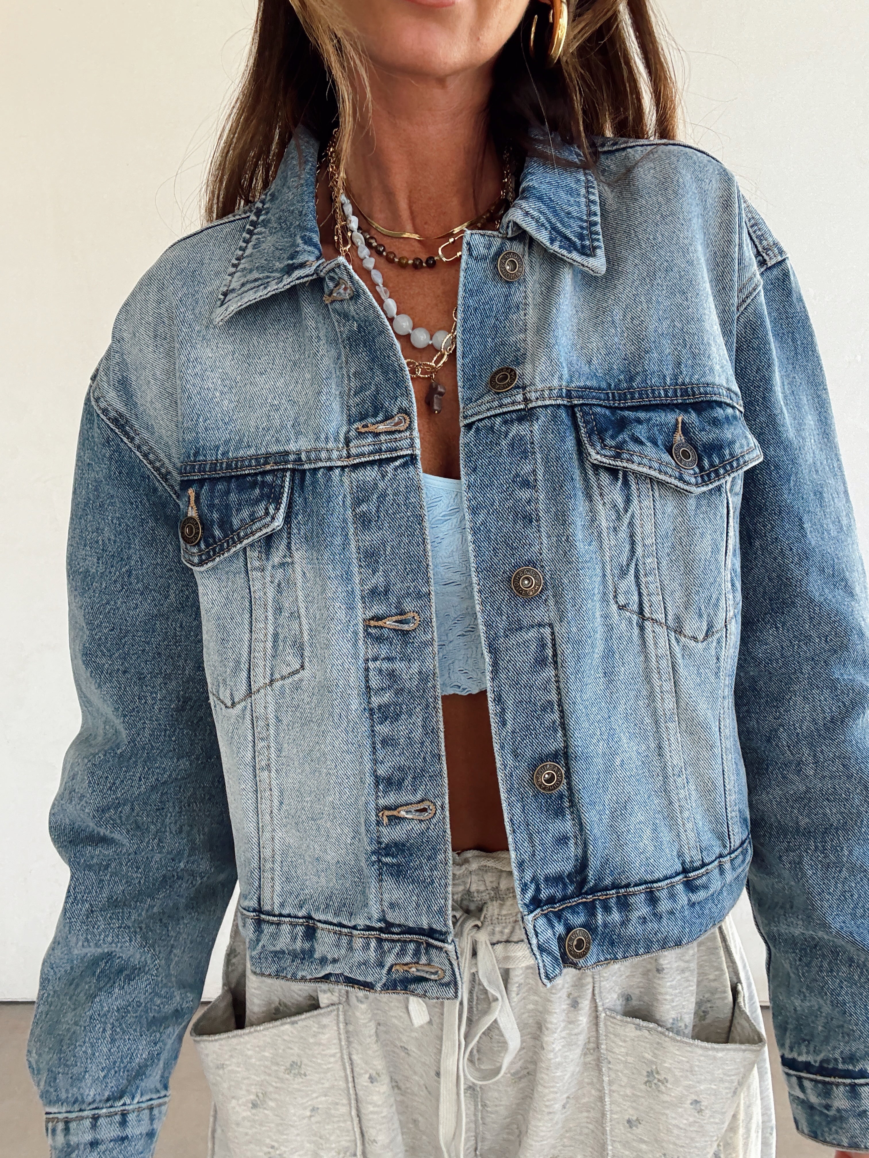 Parker Denim Jacket – Copper + Cloth