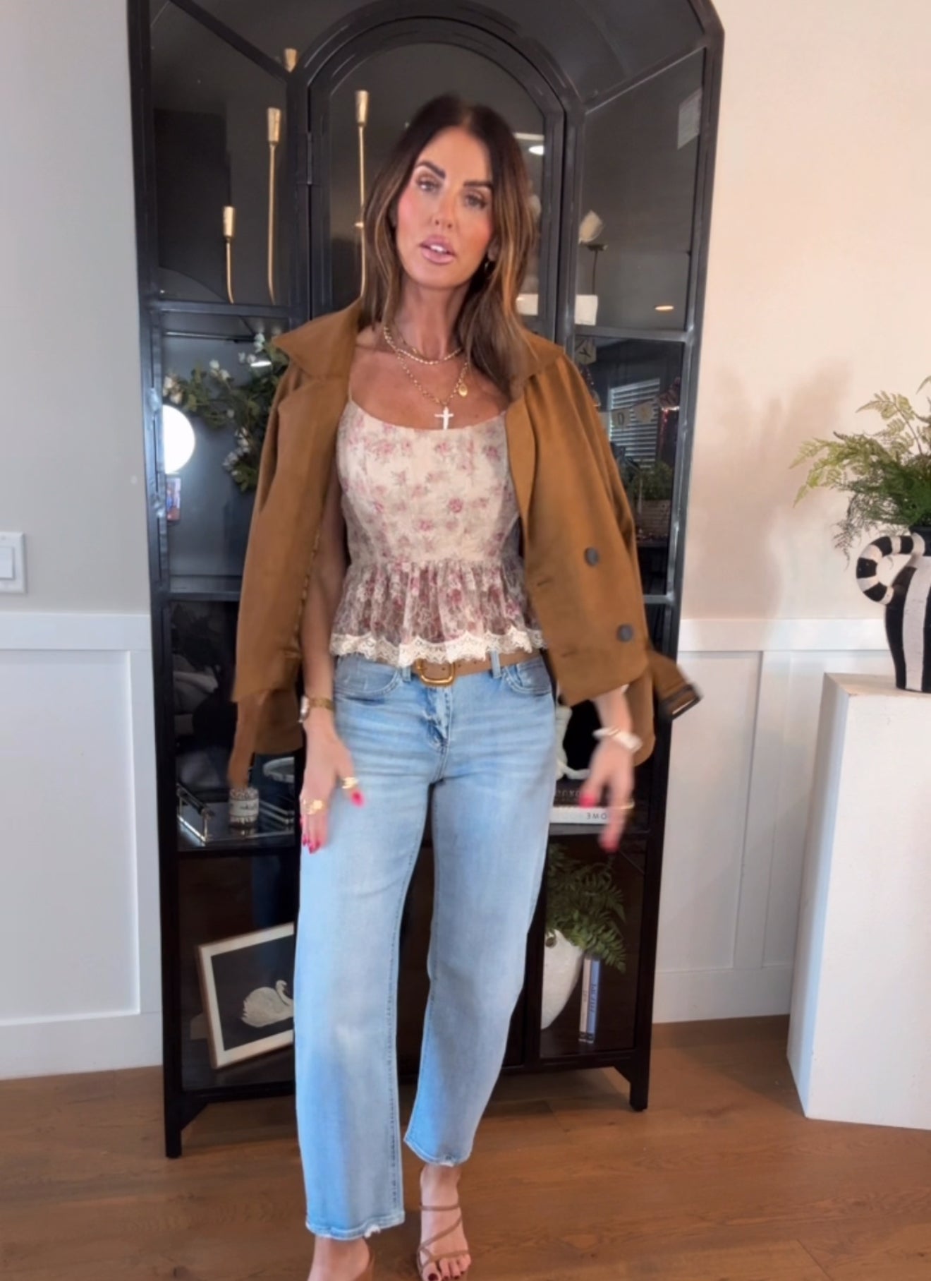 Rose Garden Corset Cami