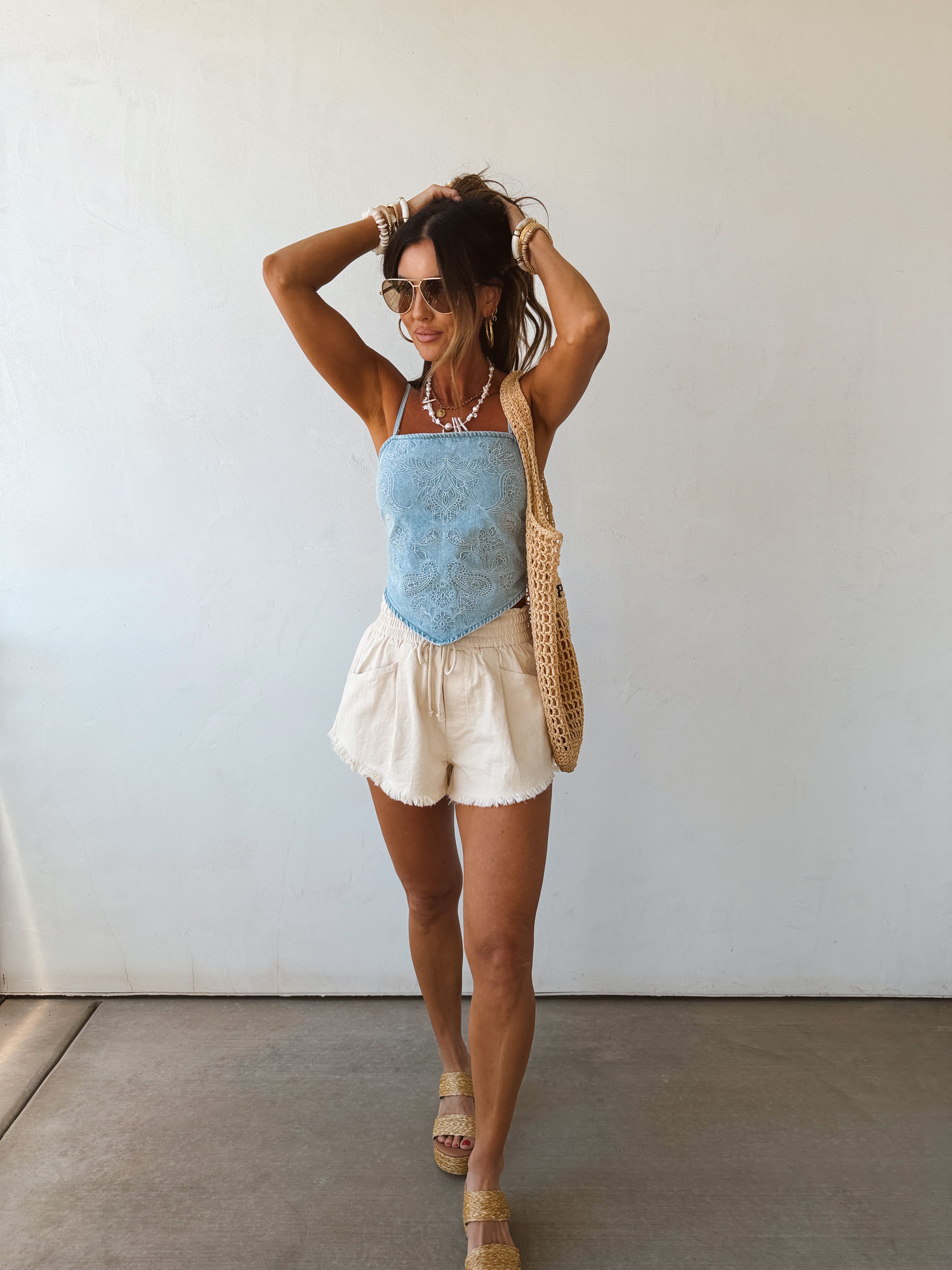 Pacific Denim Top