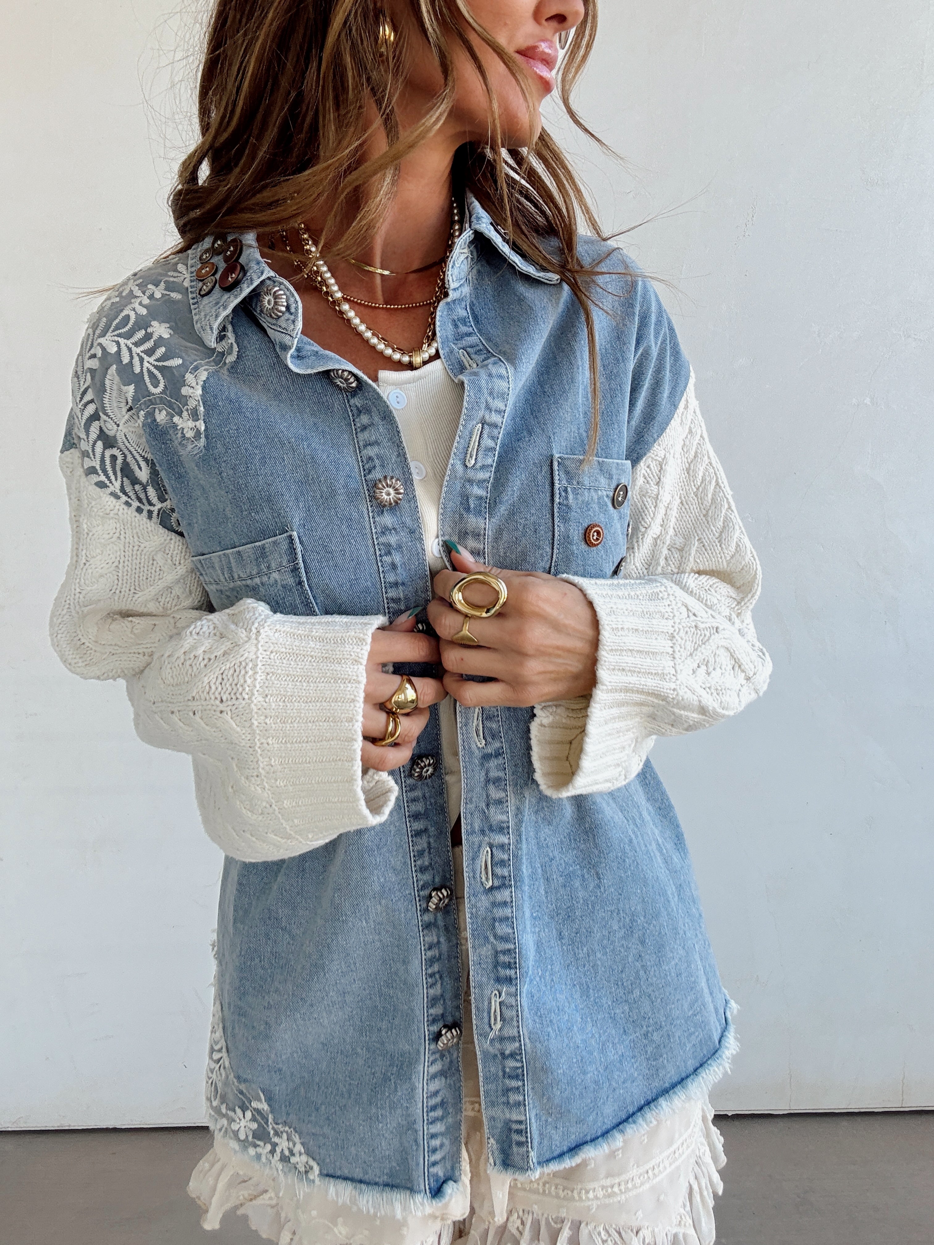 Denim Poetry Jacket