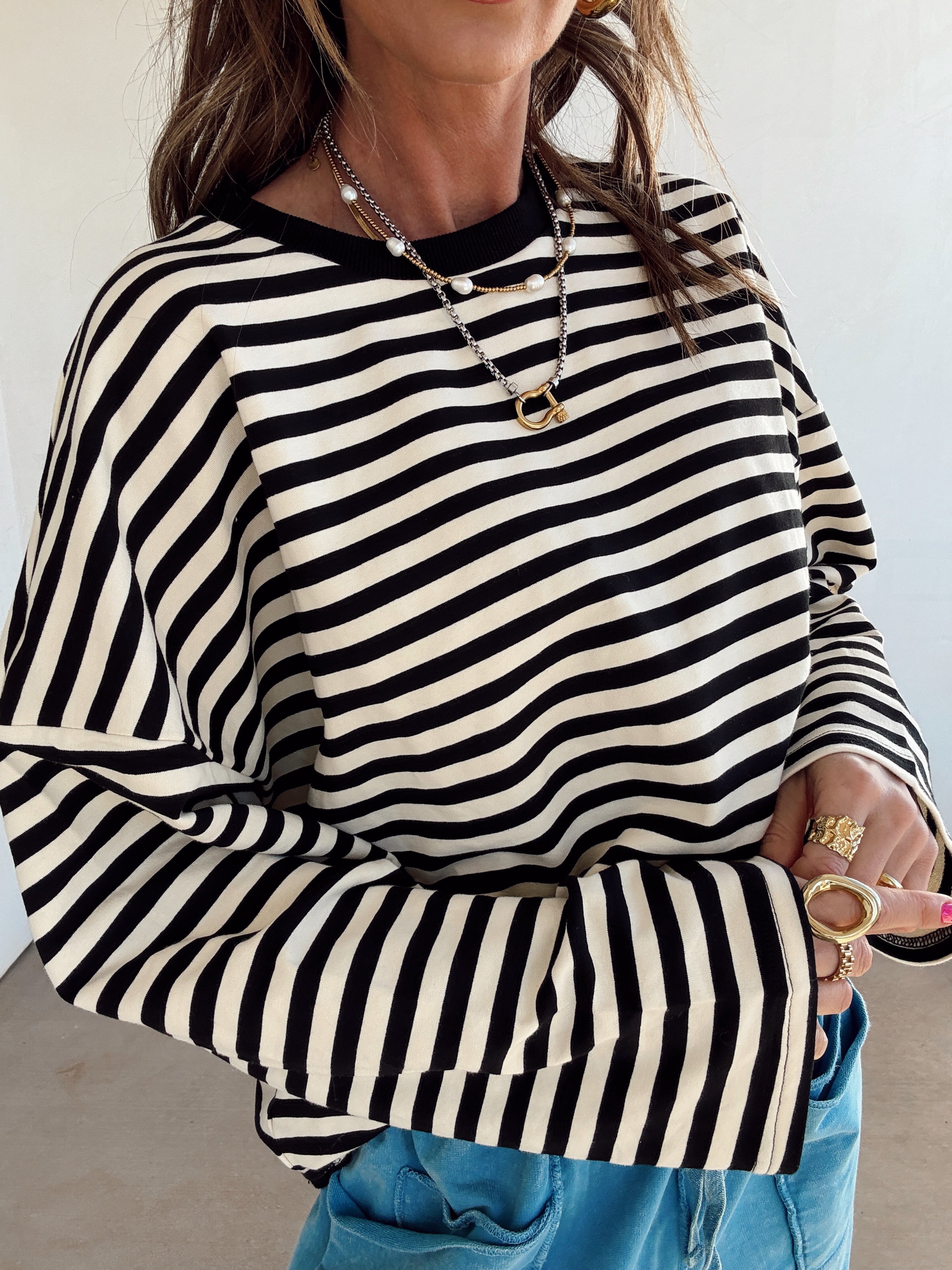 Bare Minimum Stripe Top