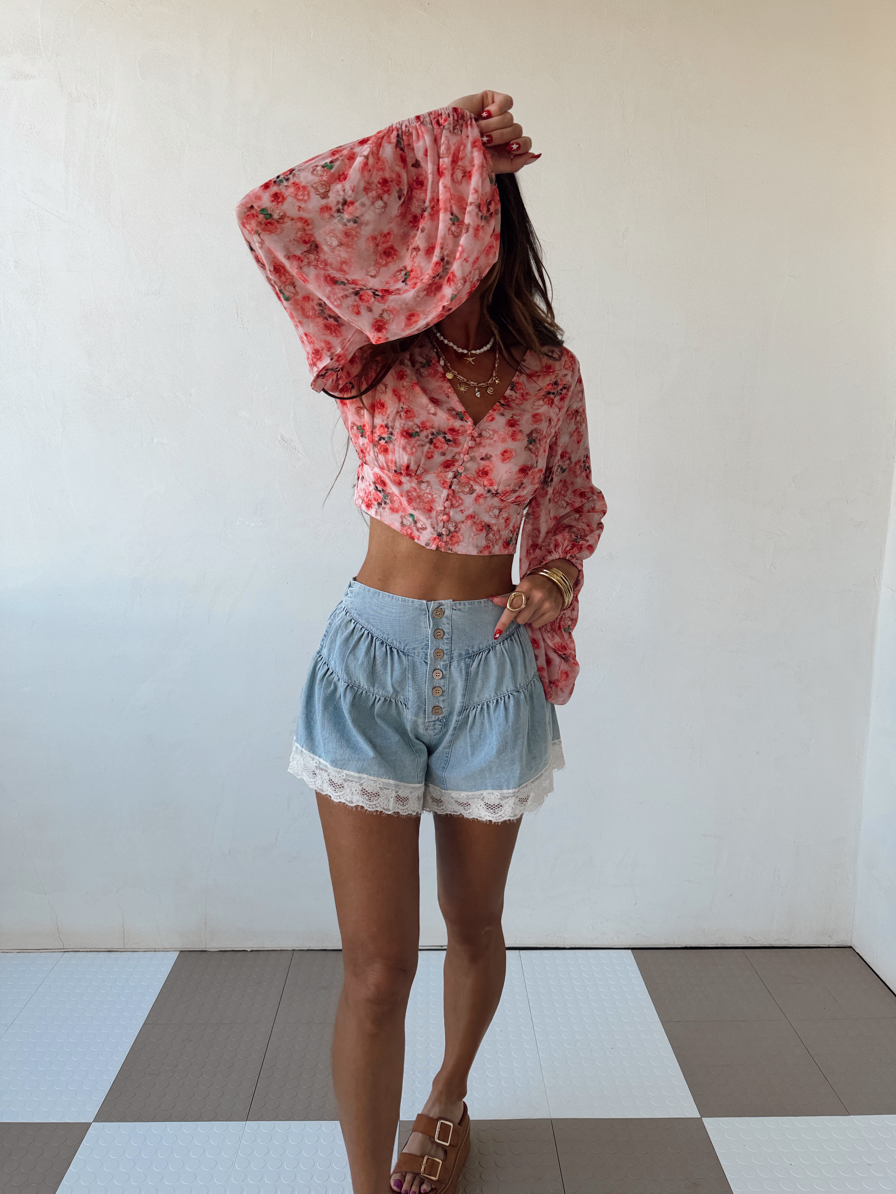 Maevry Flower Top