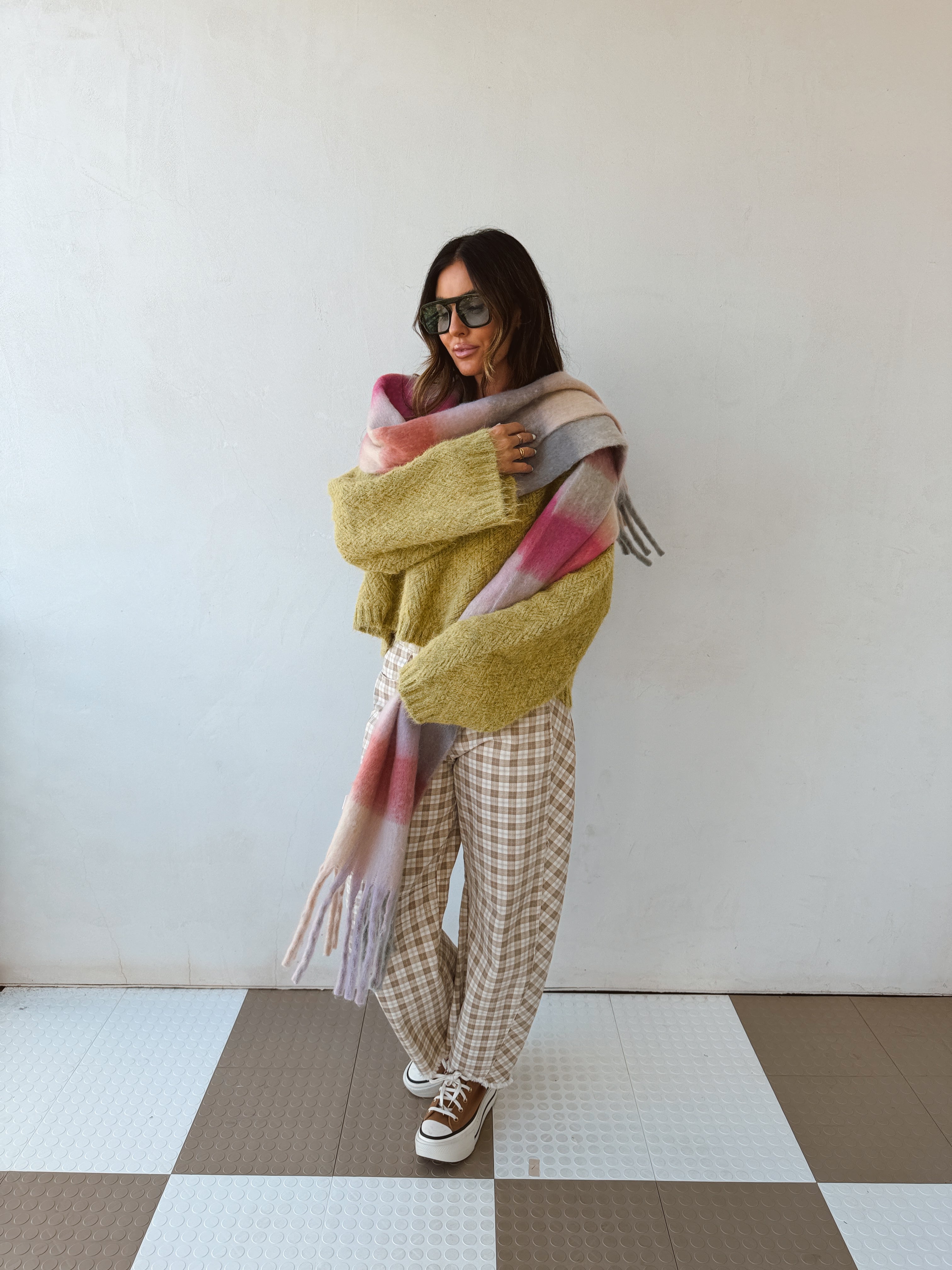 Lavender Pink Scarf