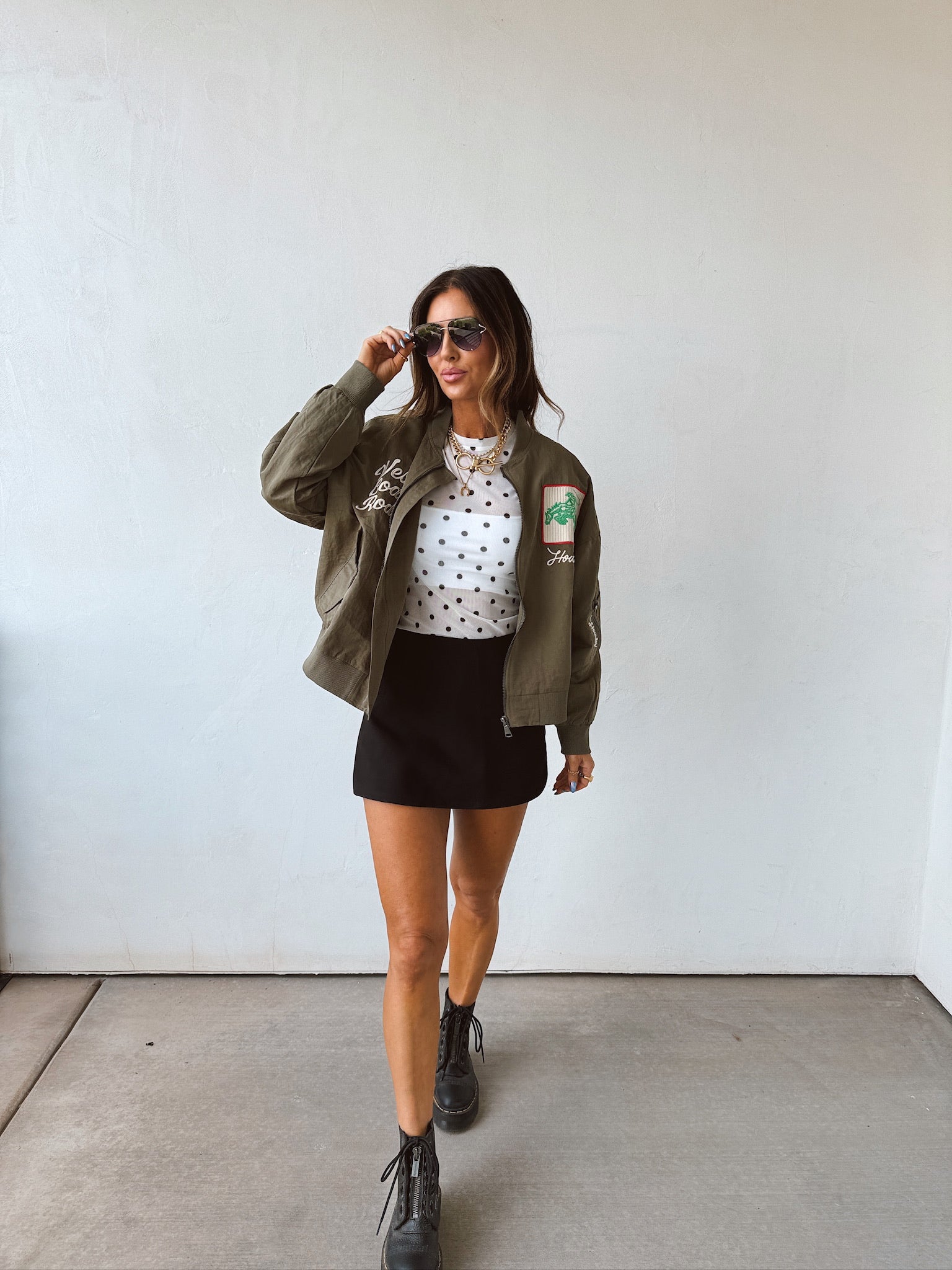 Varsity Love Bomber Jacket