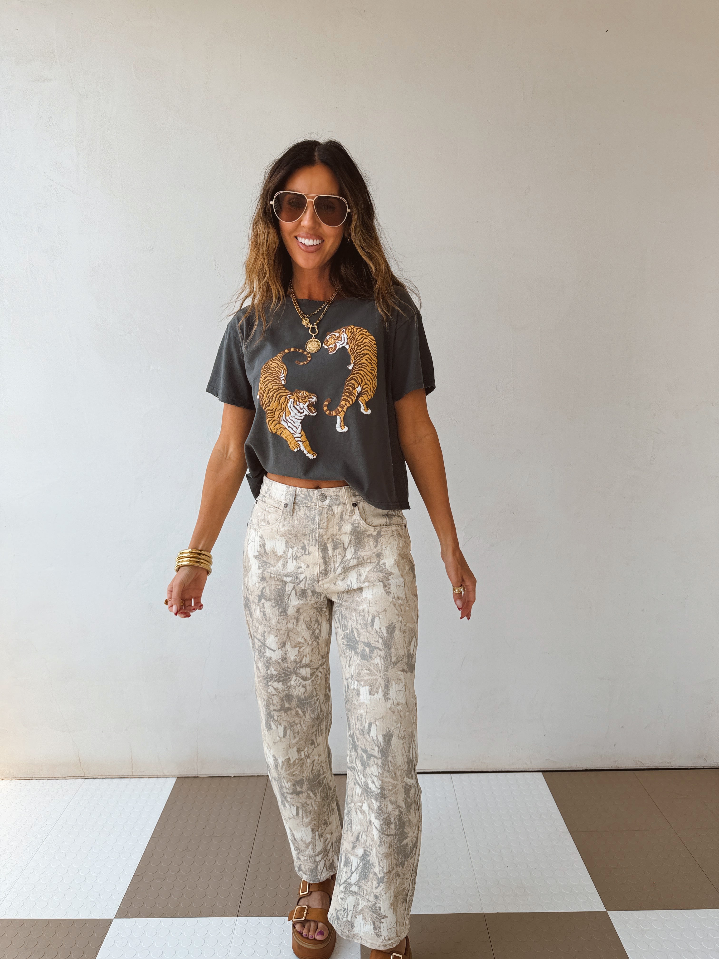 Yin Yang Tiger Tee
