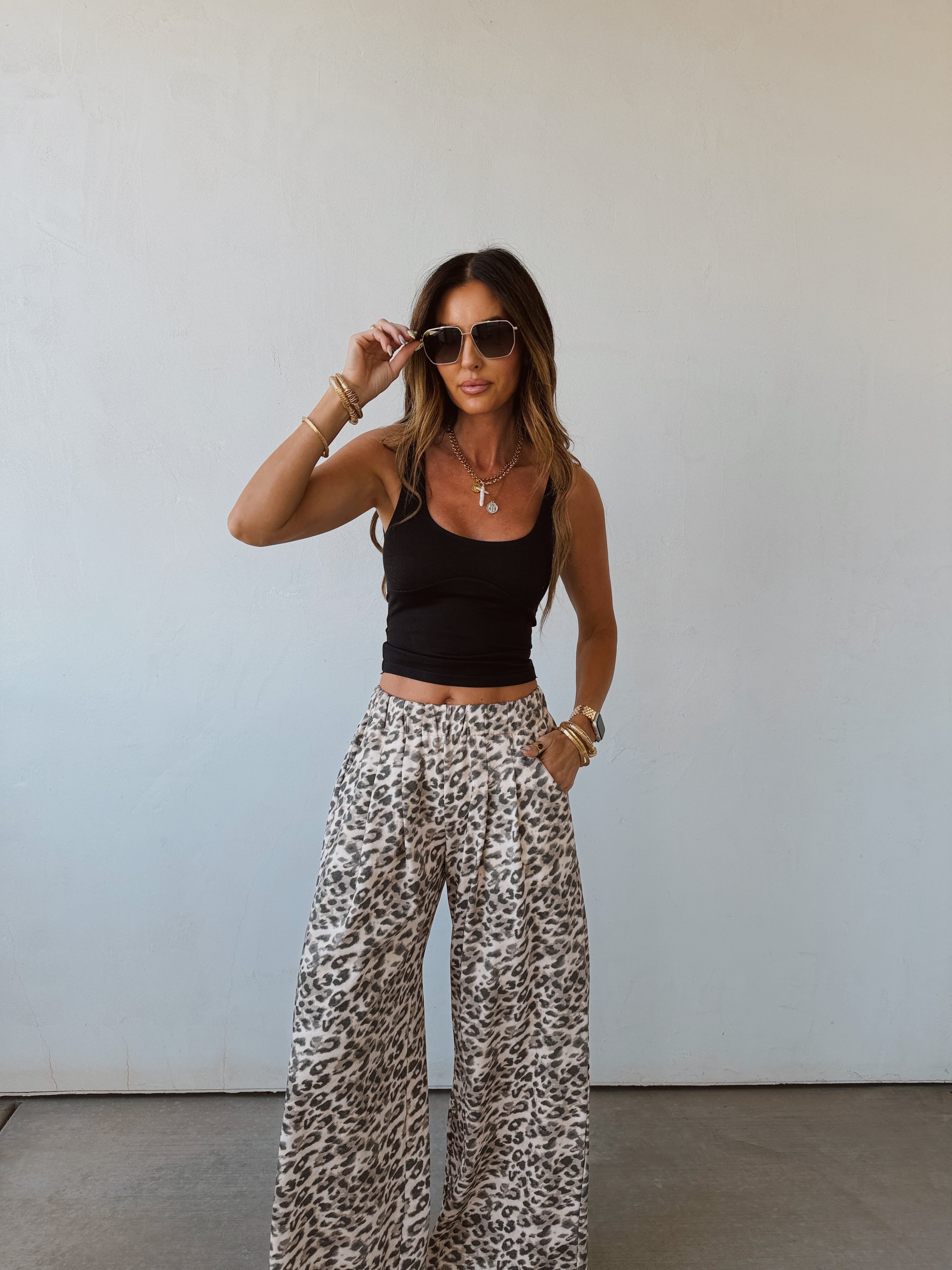 Nala Leopard Print Pants