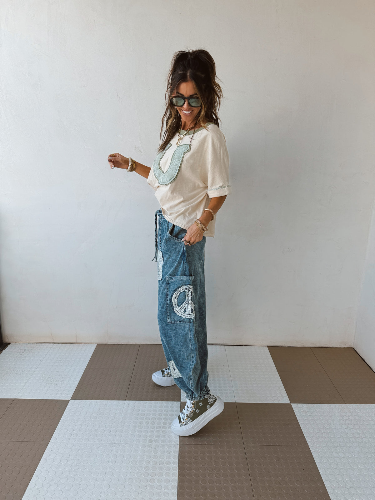 Woodstock Denim Joggers