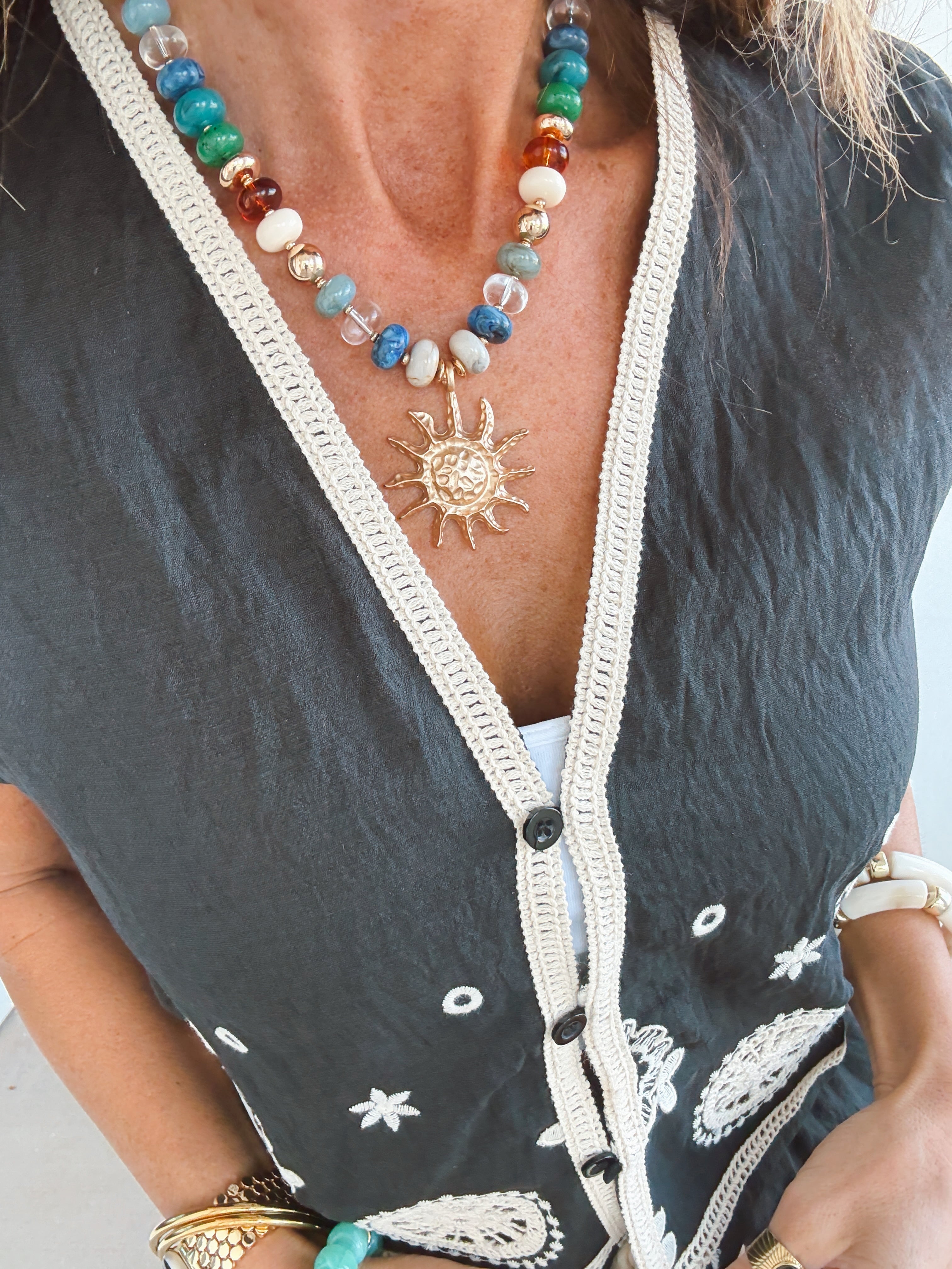 Amalfi Sun Necklace