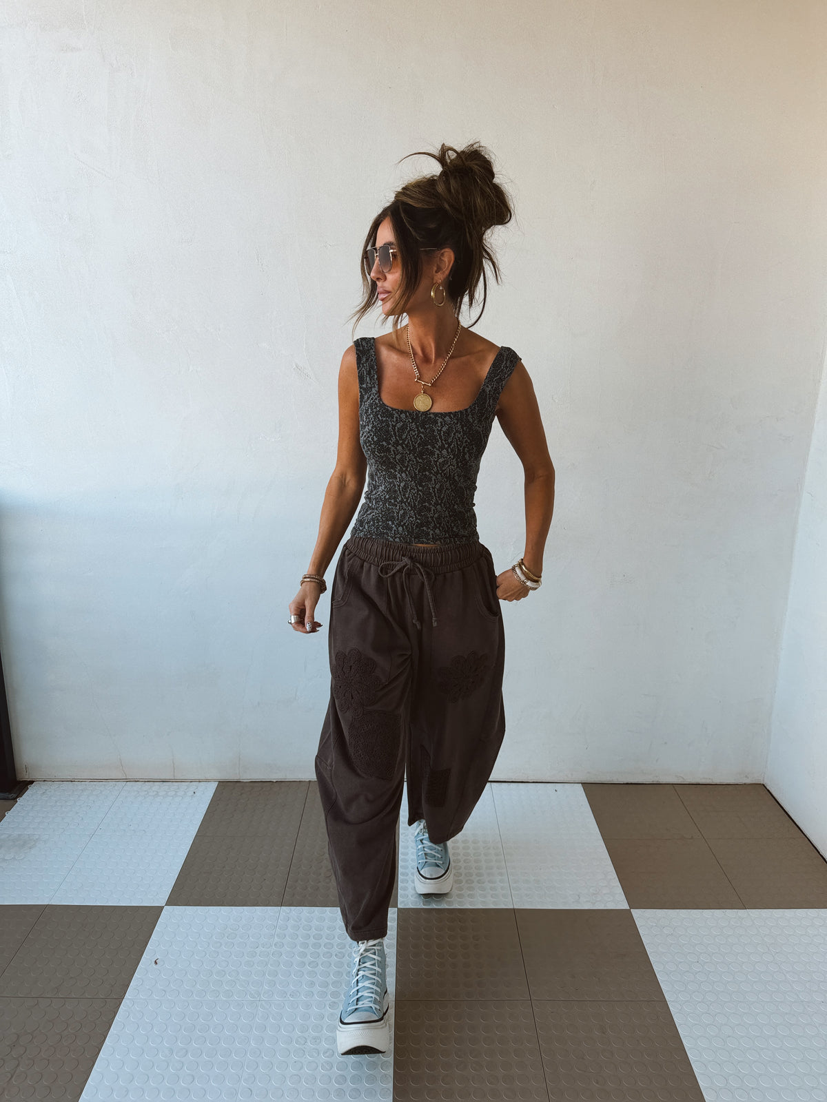 Snakeskin Top