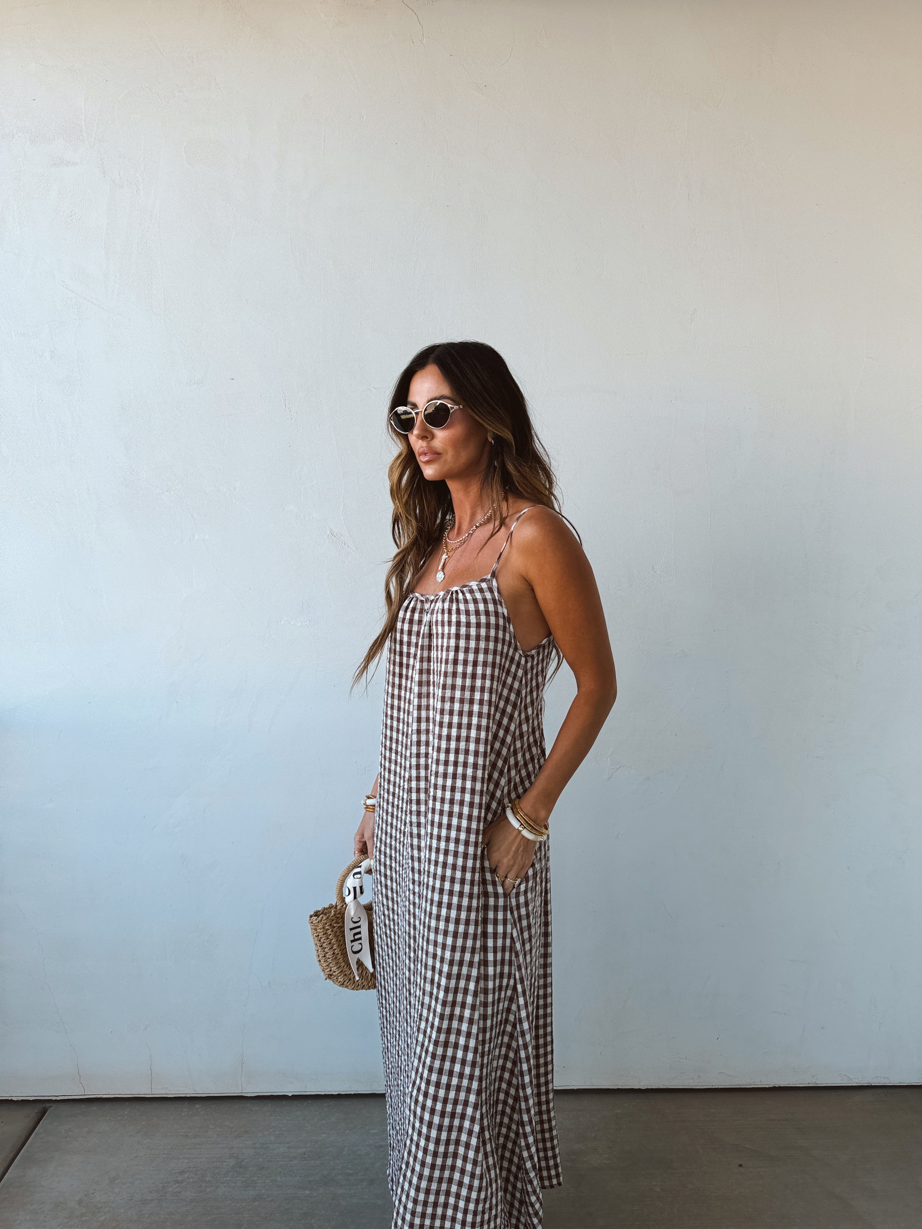 Girlfriend Gingham Dress