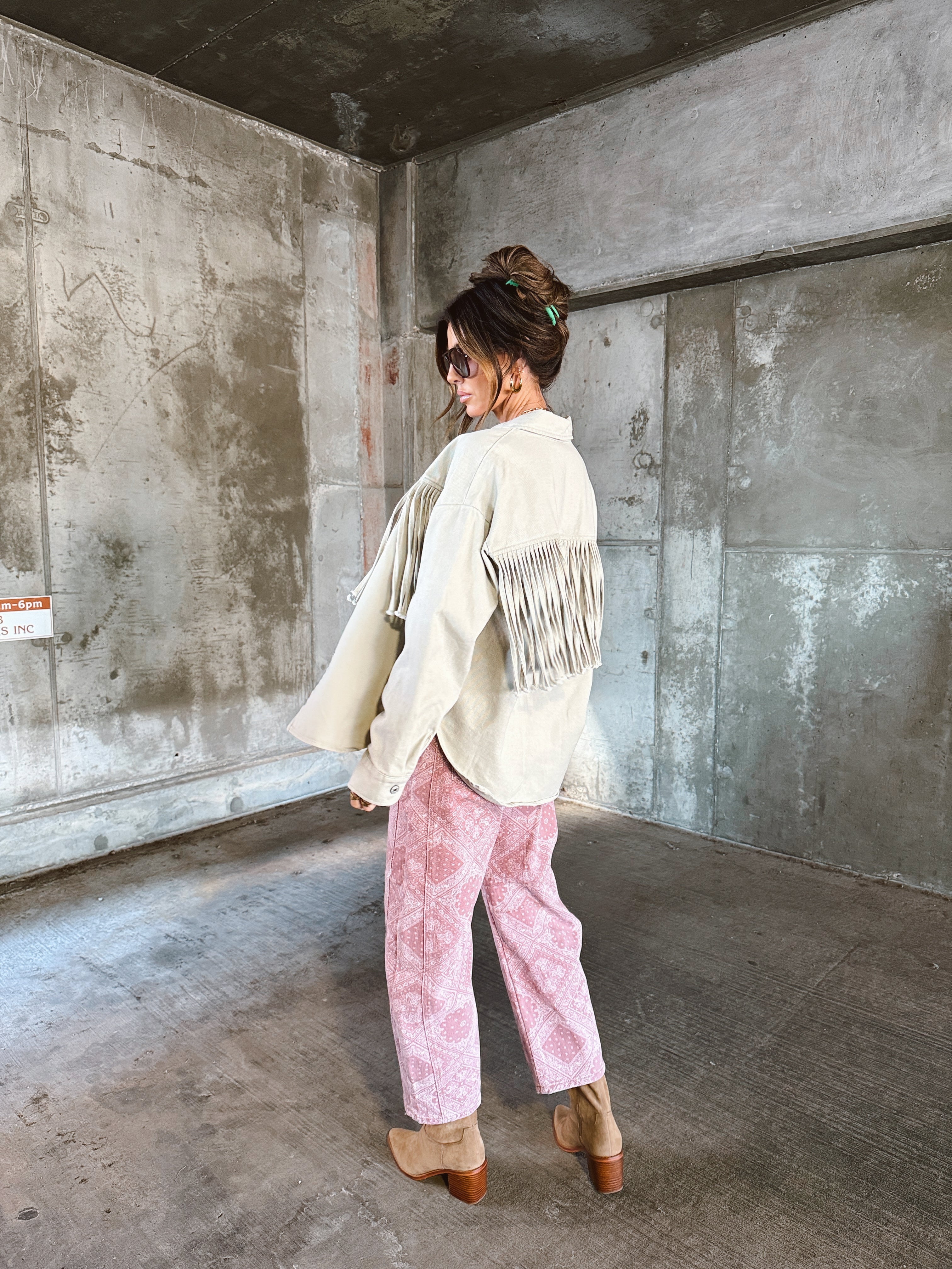 High Stakes Fringe Jacket