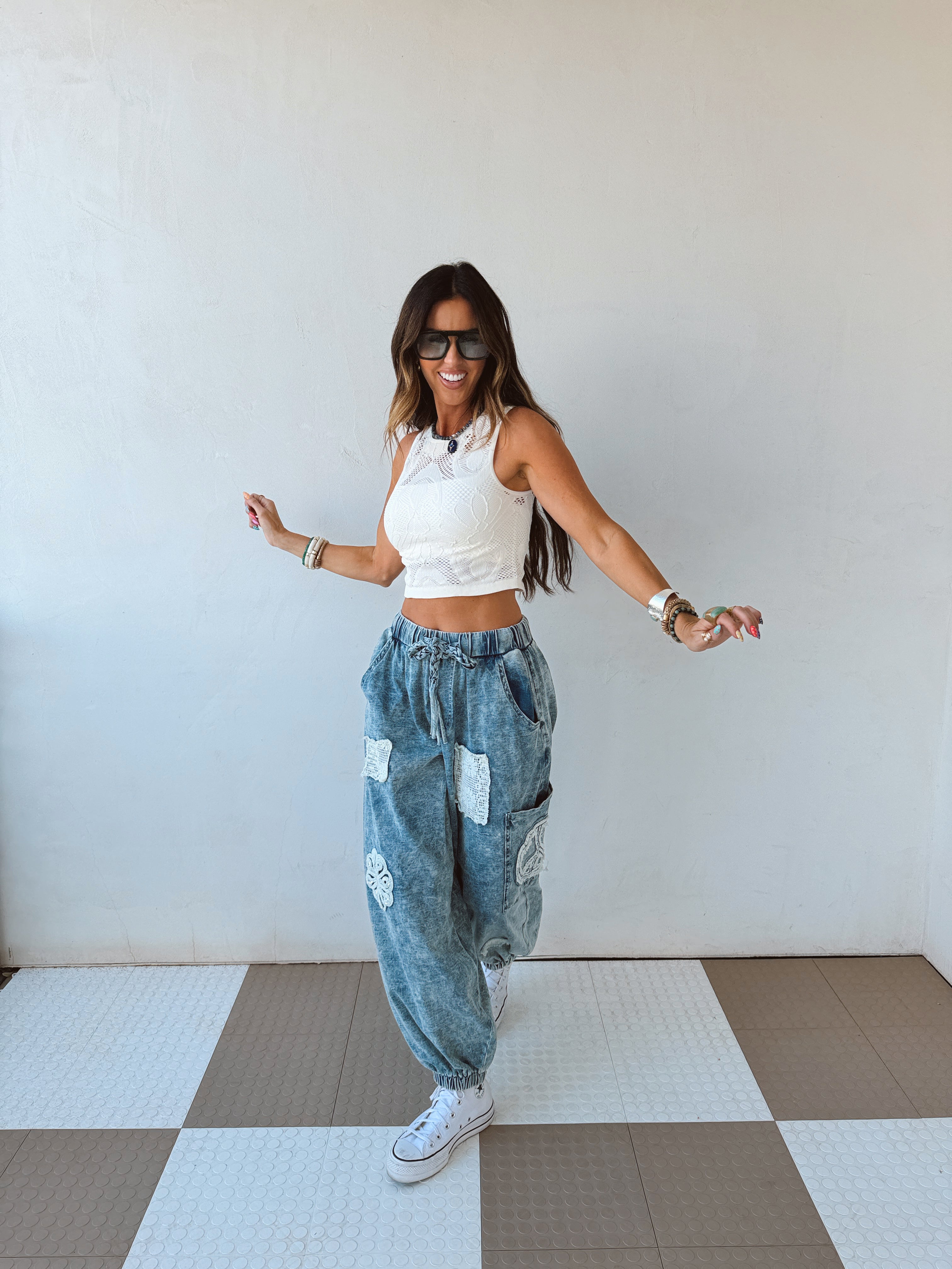 Woodstock Denim Joggers