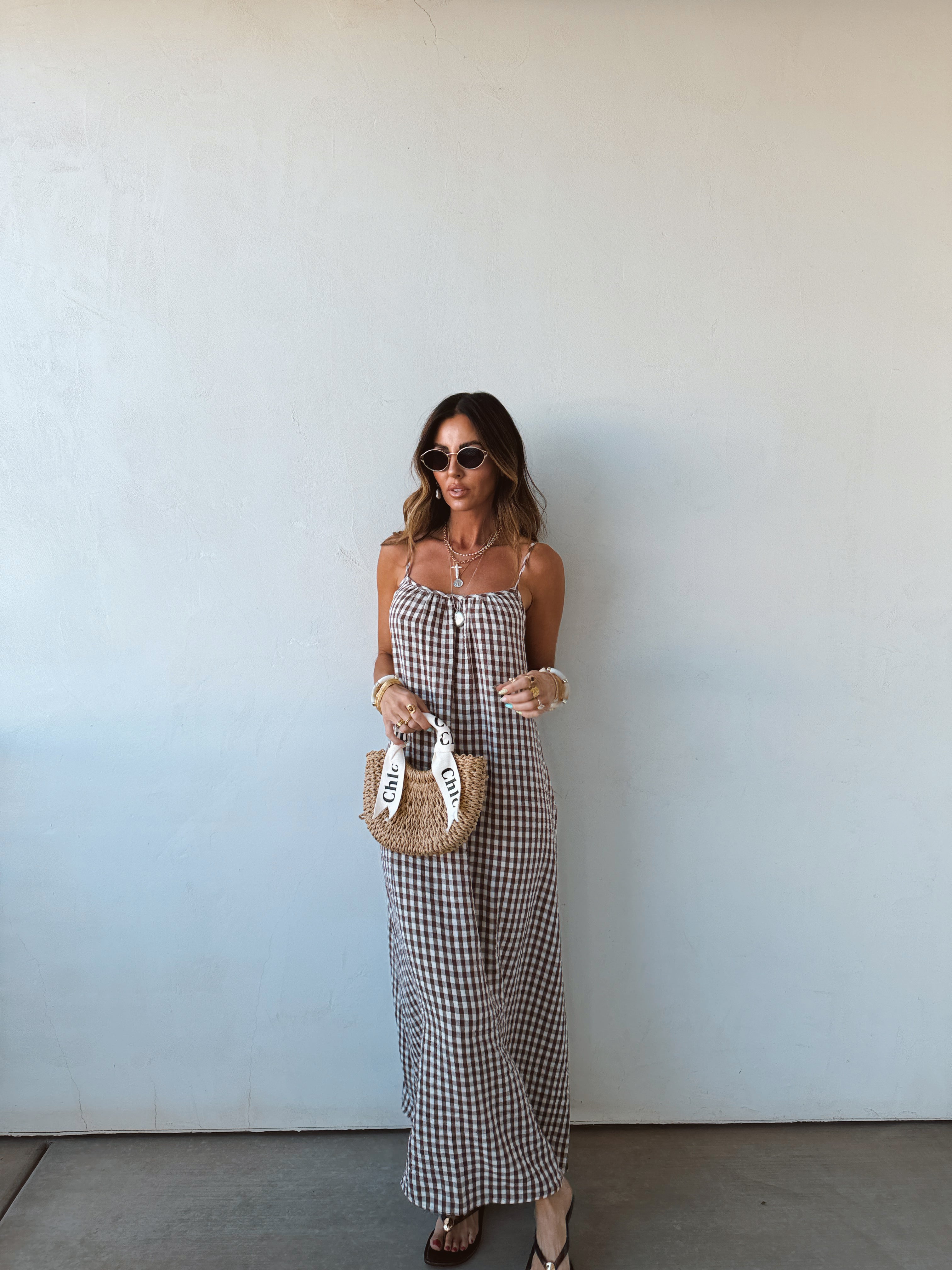 Girlfriend Gingham Dress