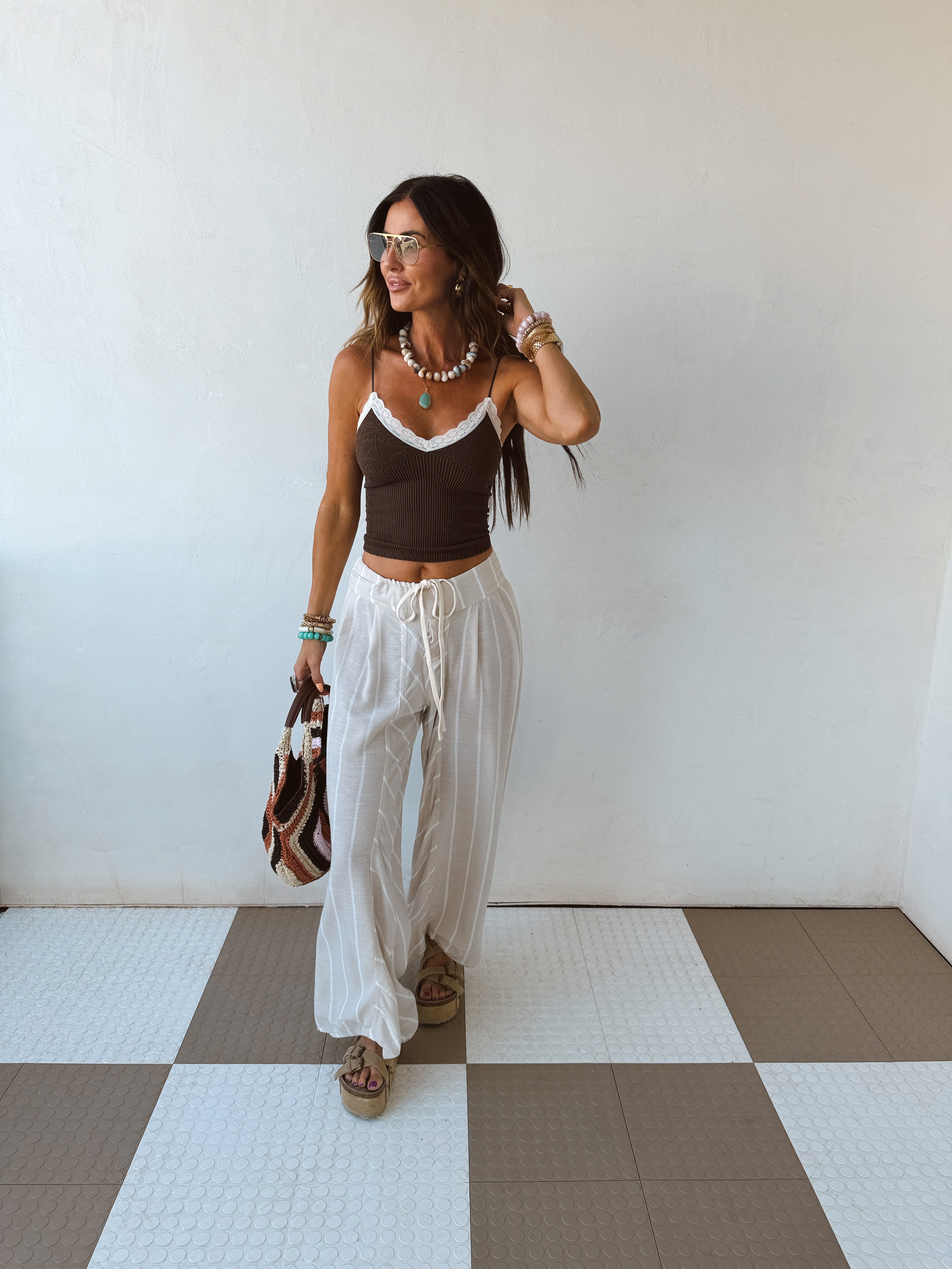 Olivia Lace Tank