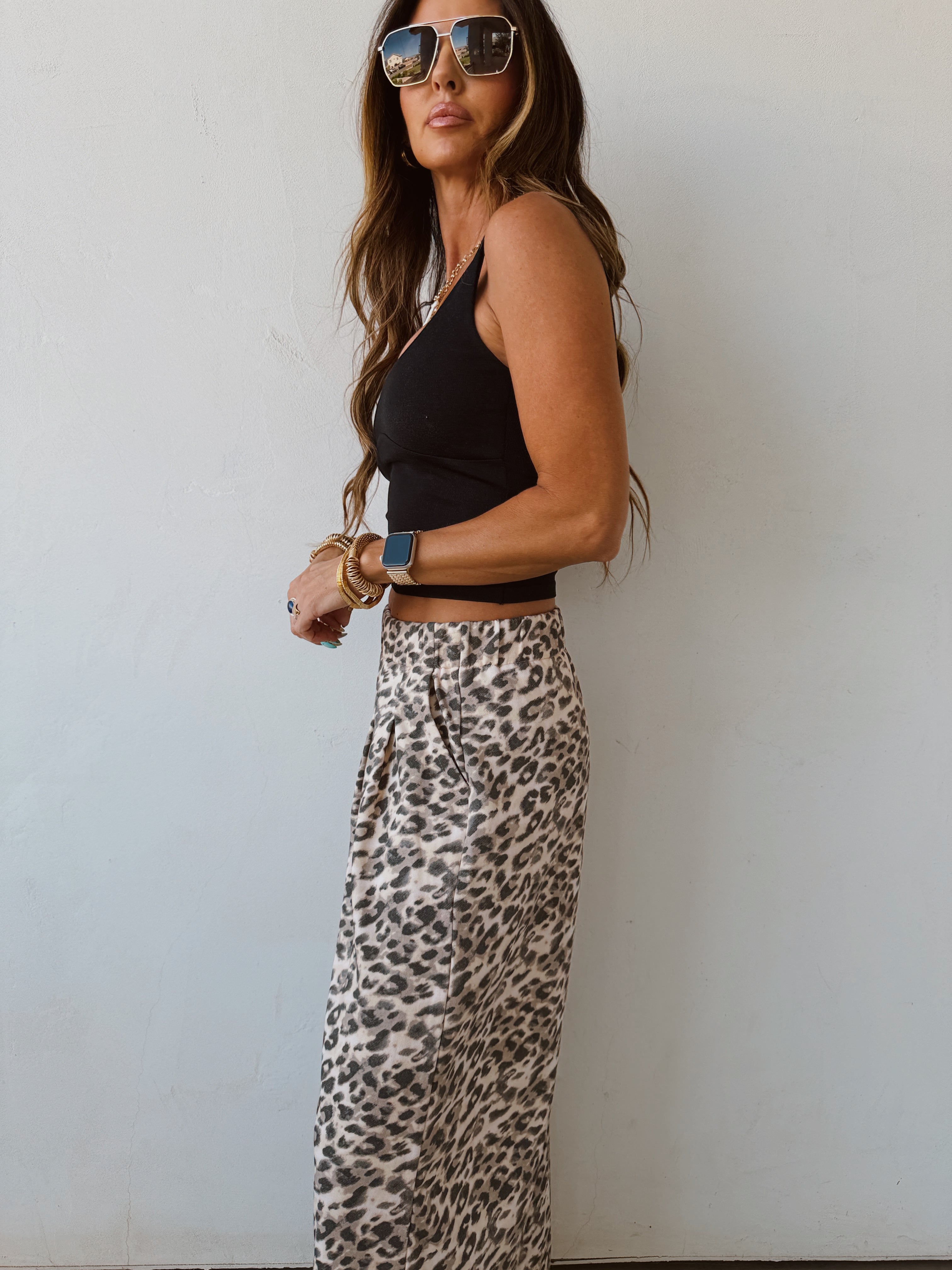 Nala Leopard Print Pants