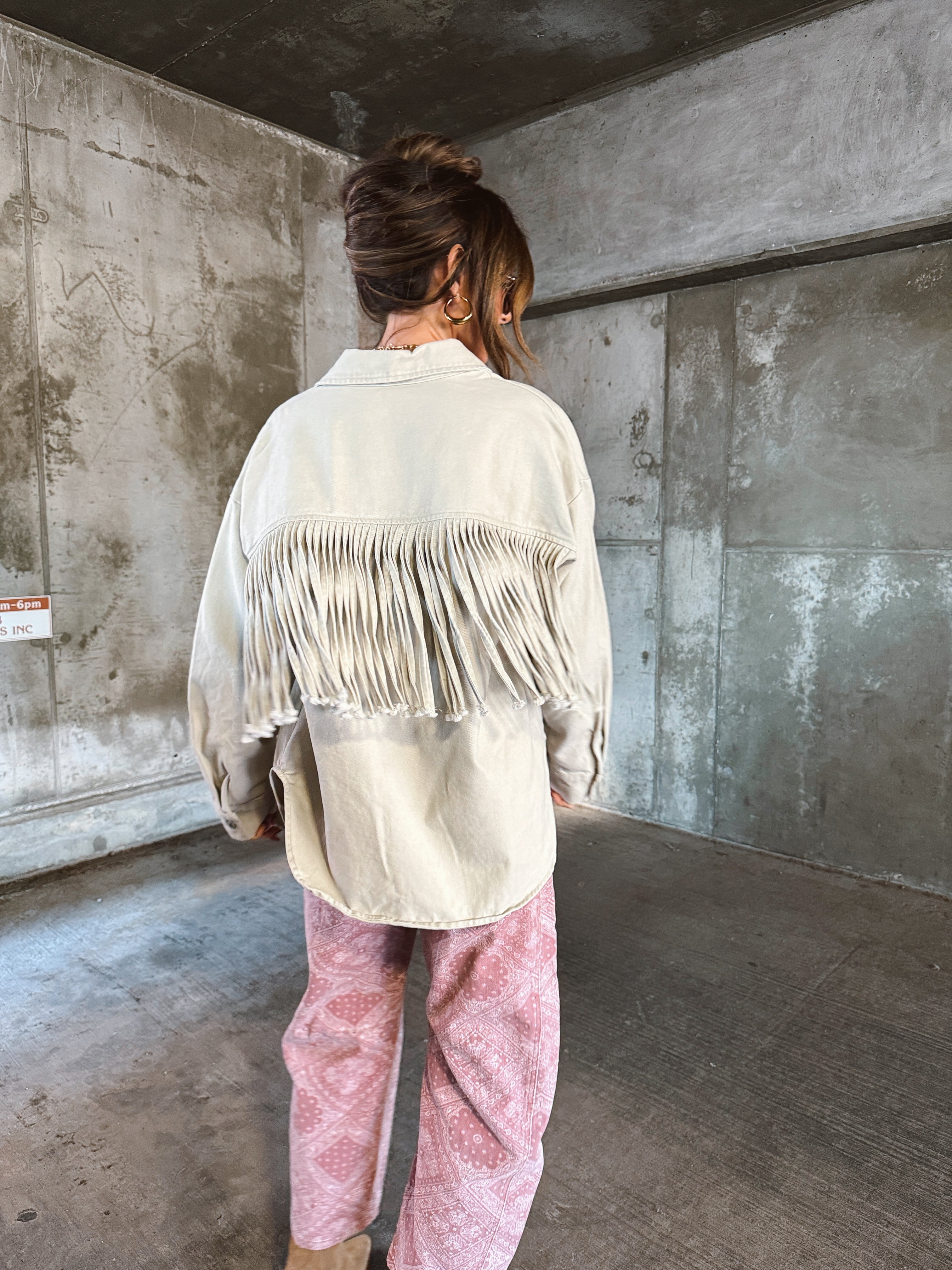 High Stakes Fringe Jacket