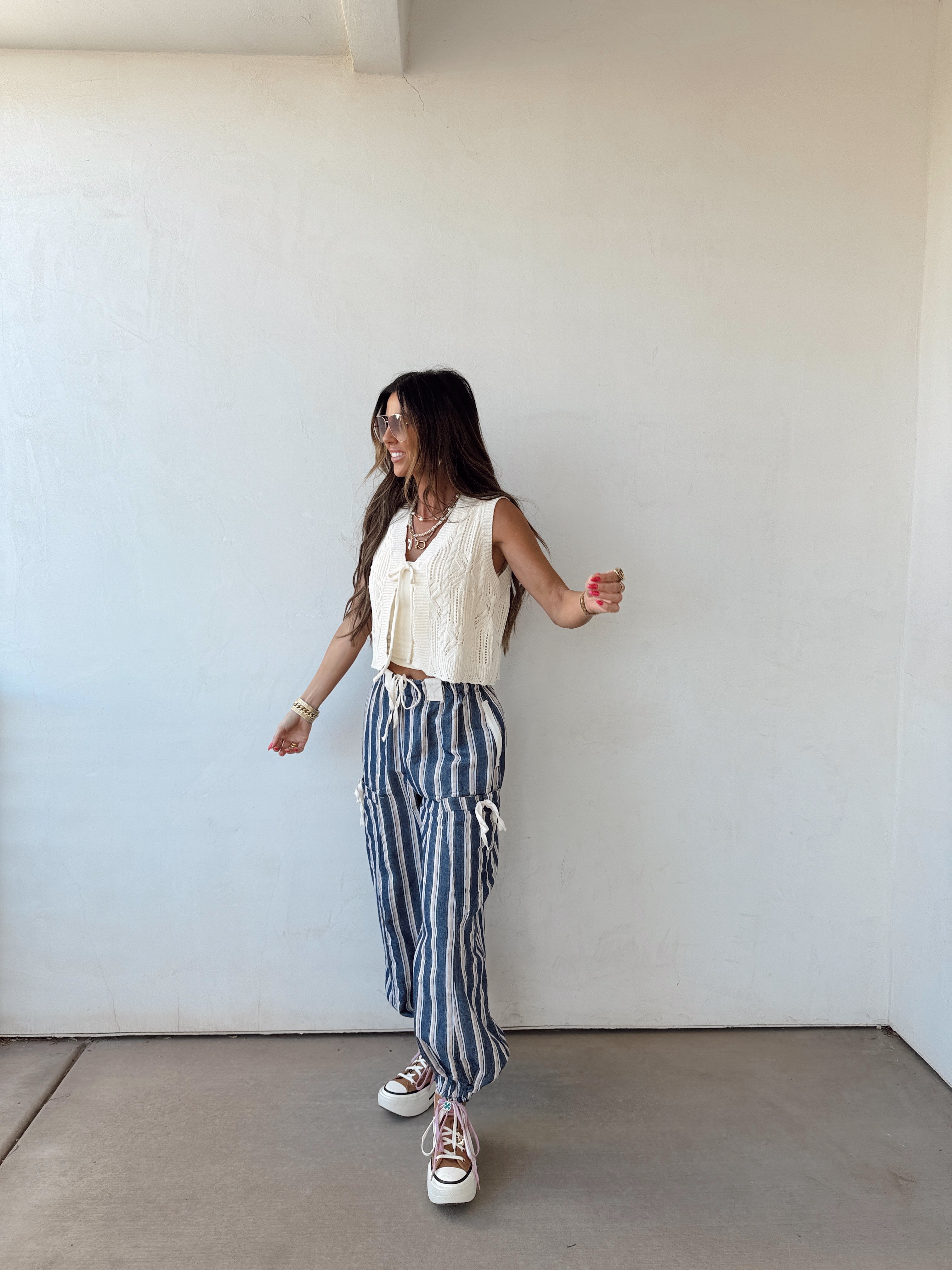 Sweet Spring Knit Vest