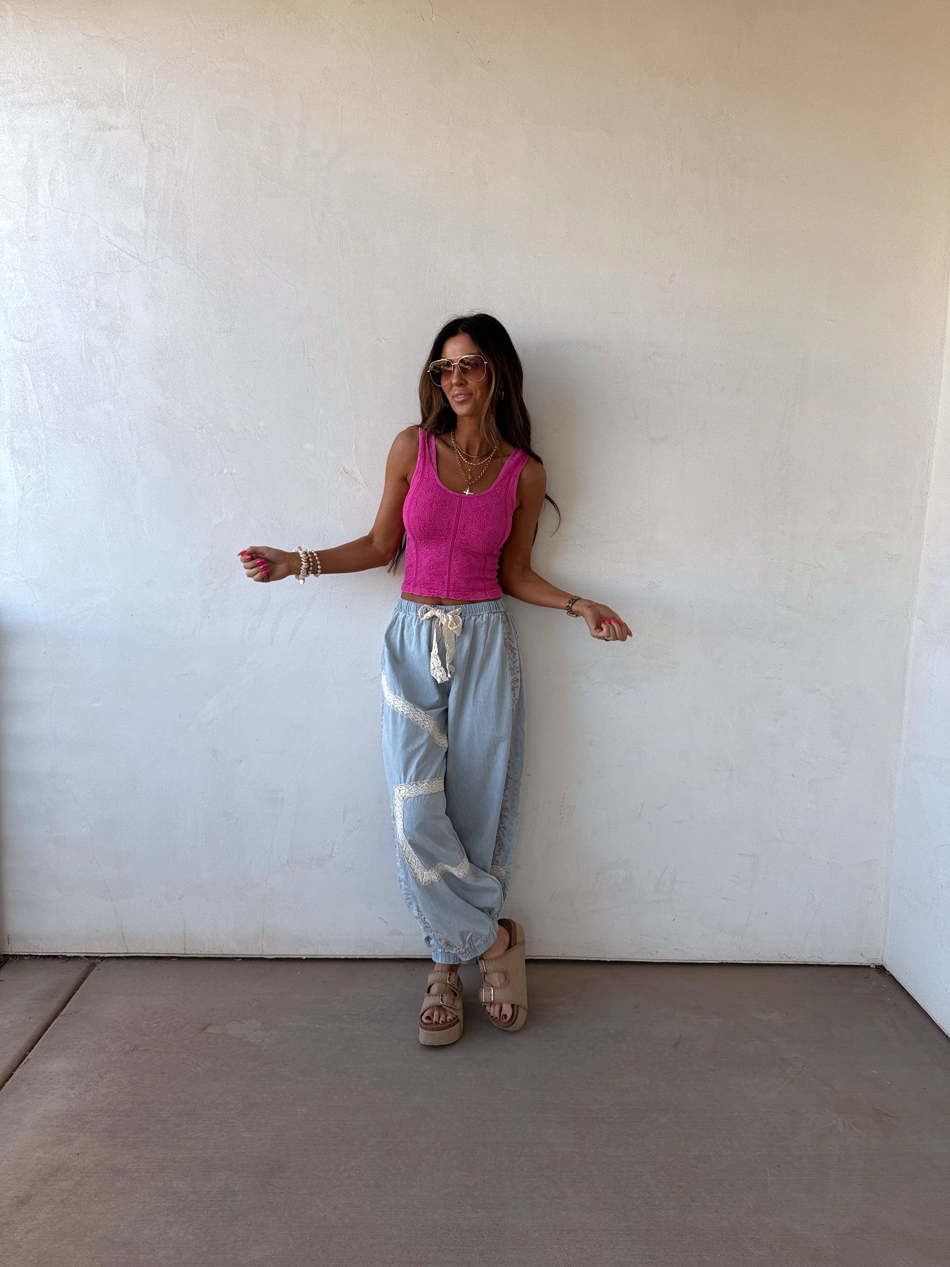 Pink Crush Reversible Tank