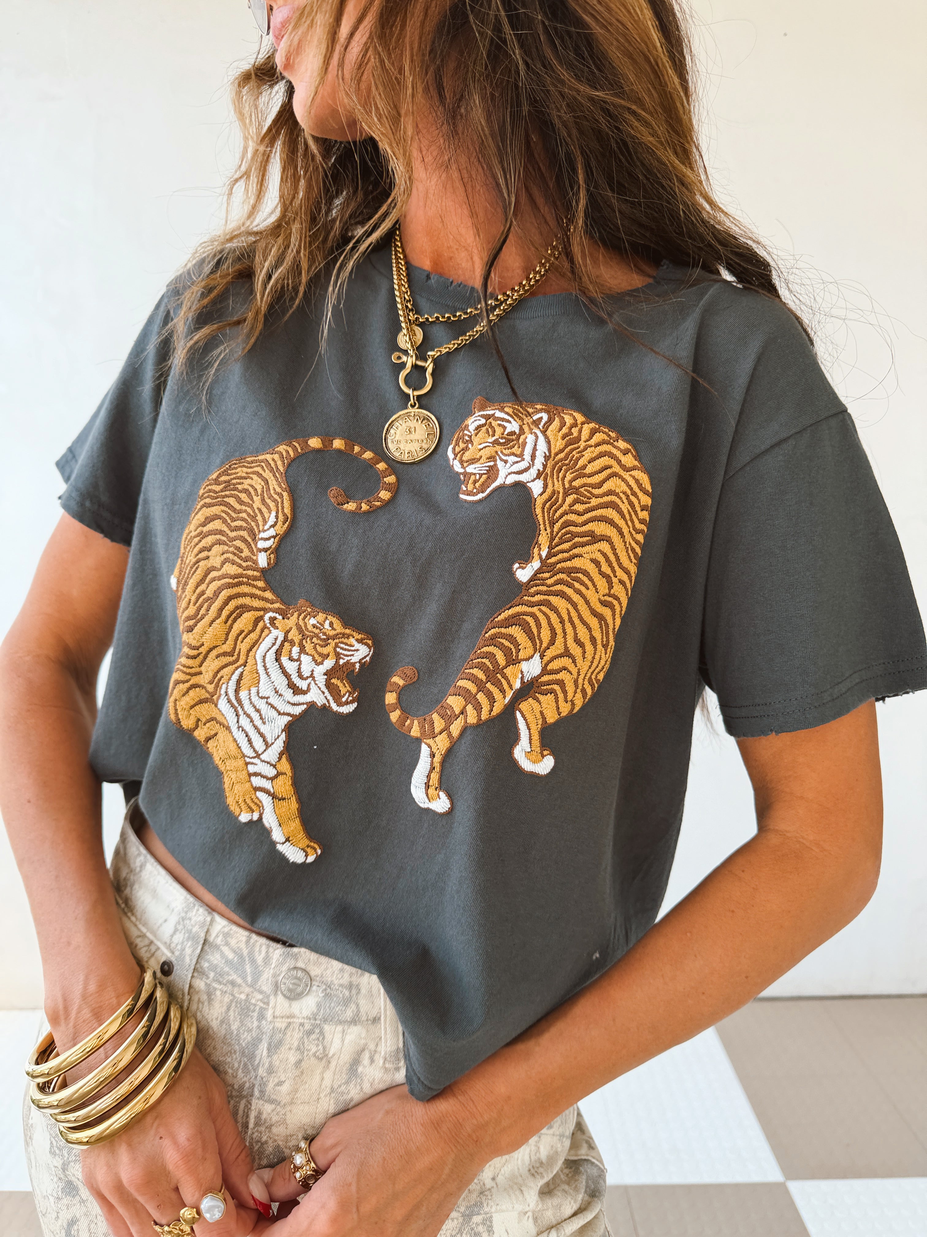 Yin Yang Tiger Tee