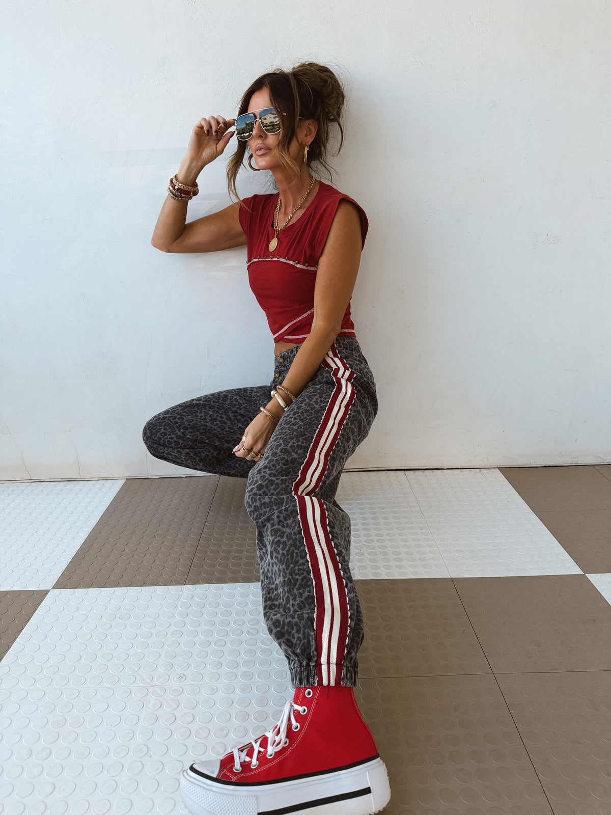 Mustang Joggers- SIZE DOWN