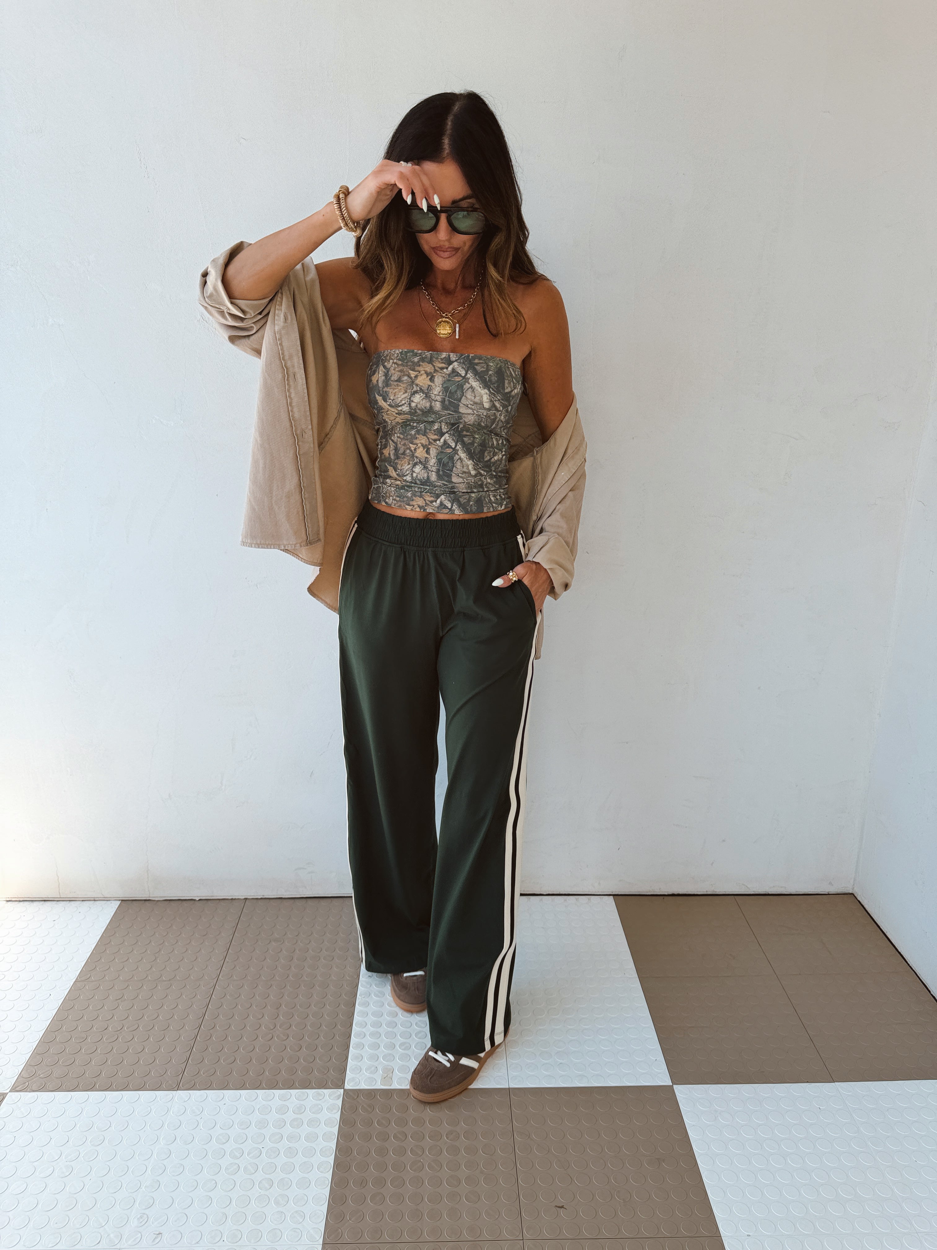Woodland Camo Tube Top