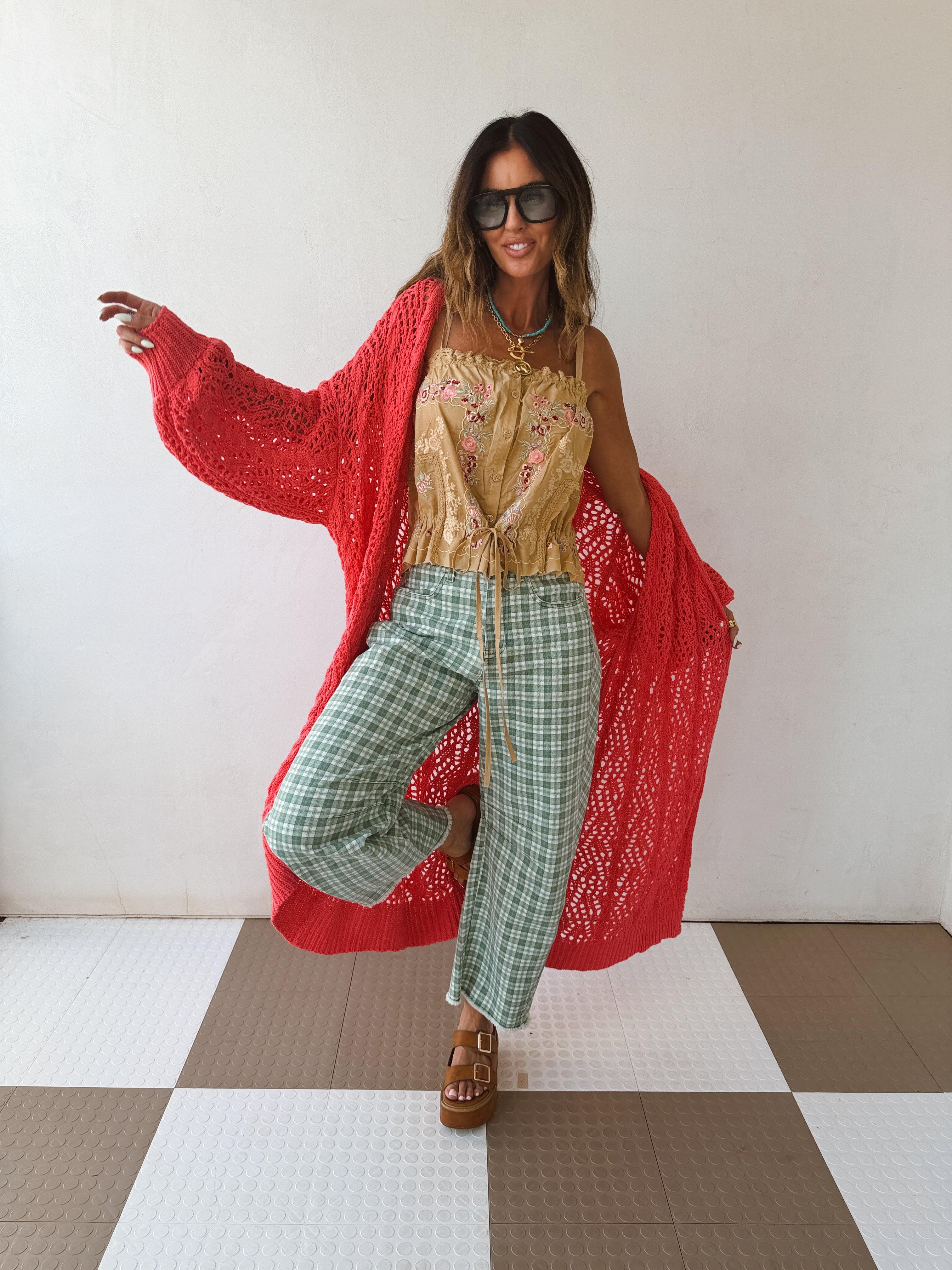 Raspberry Slush Cardigan
