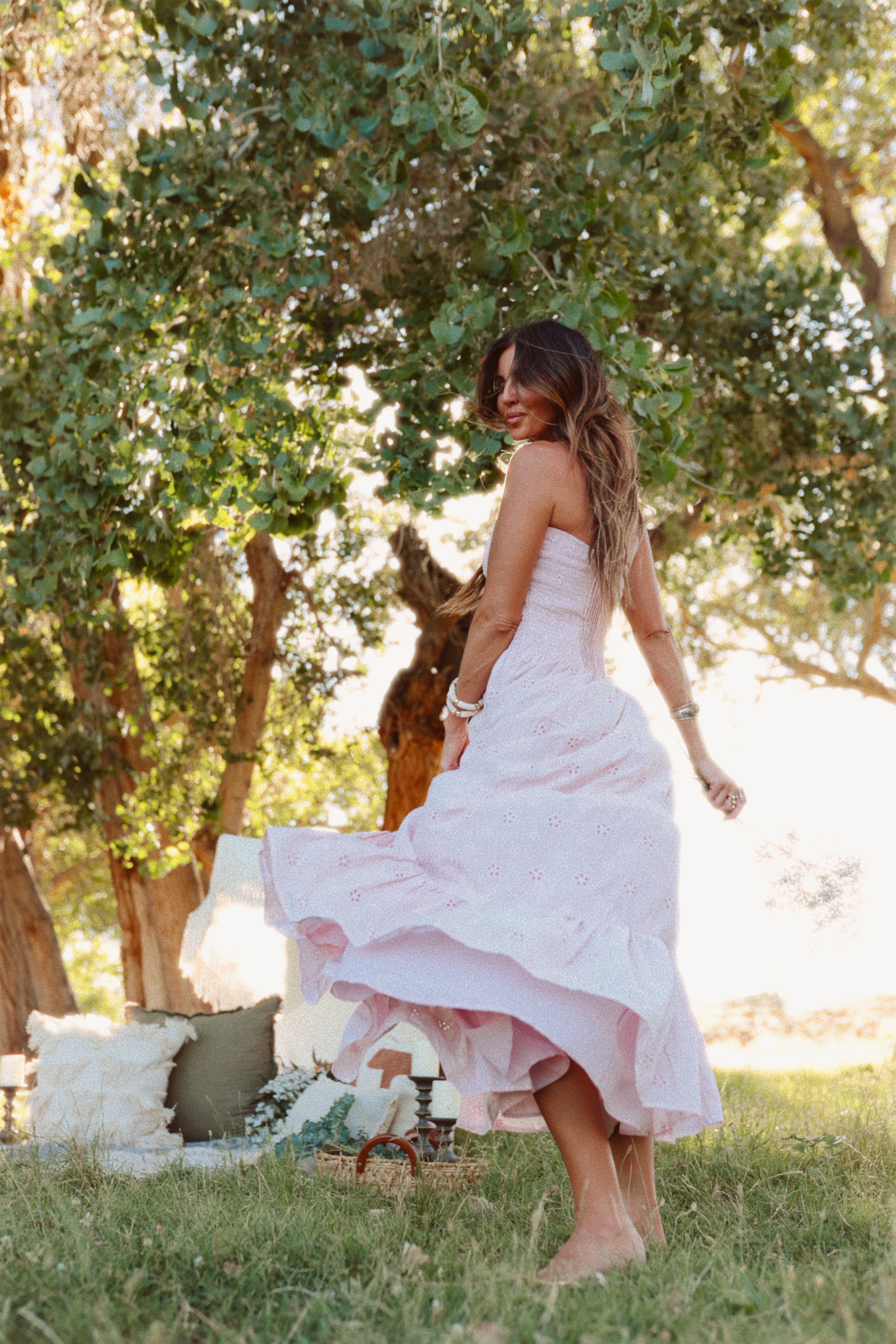Carried Away Midi Dress