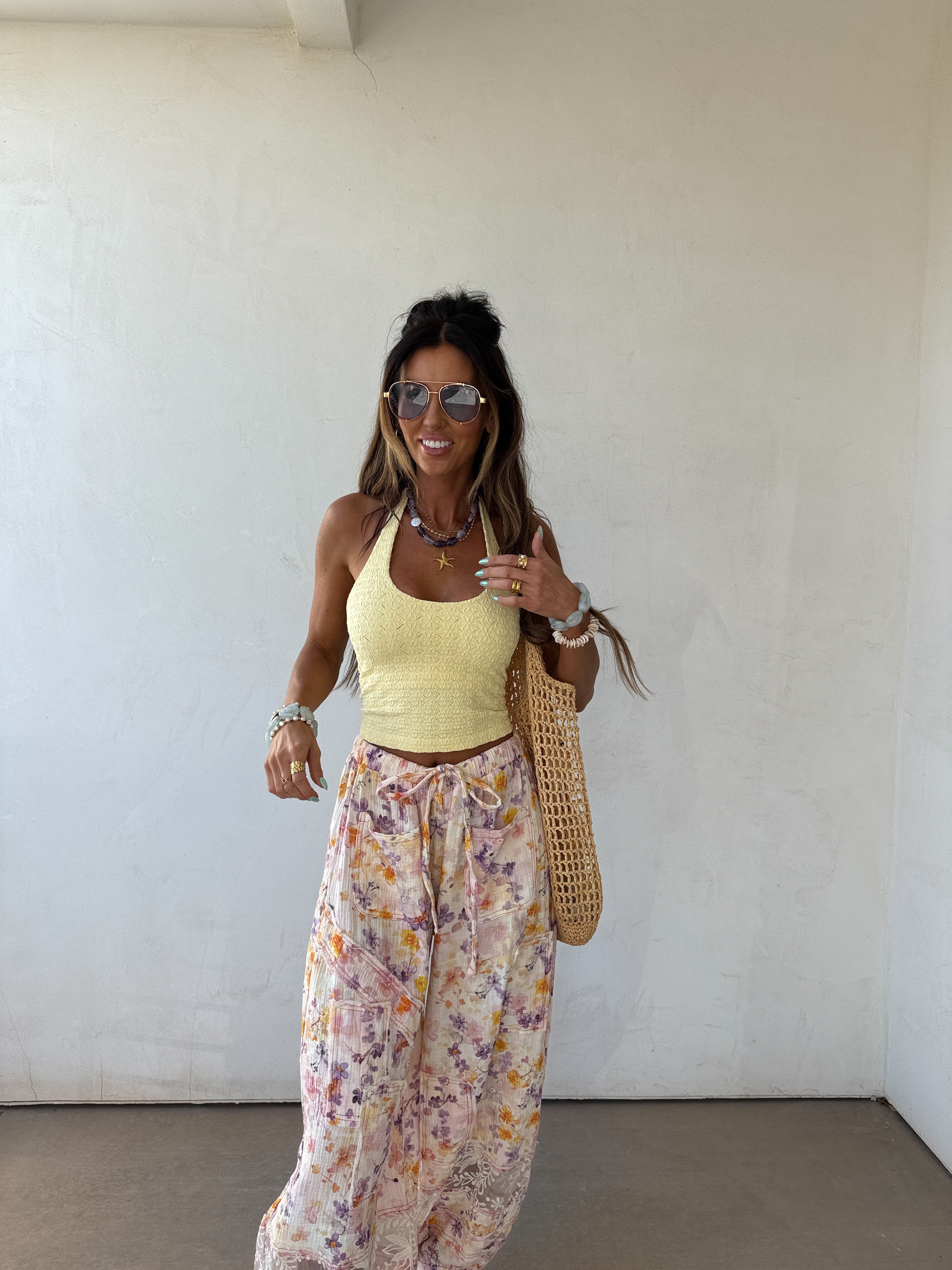 Sun Chaser Halter Top-NEW COLORS