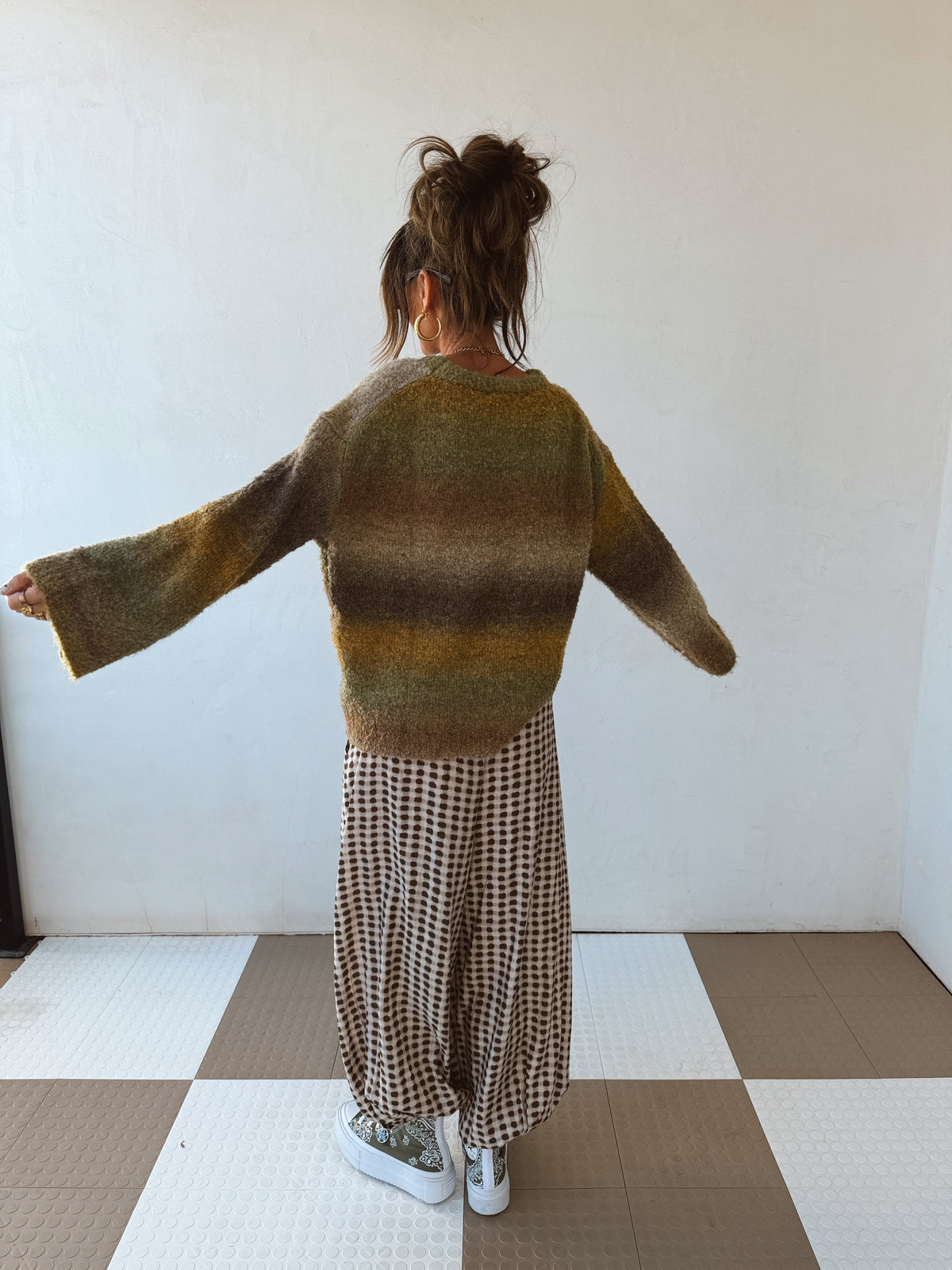 Ombré Skies Sweater