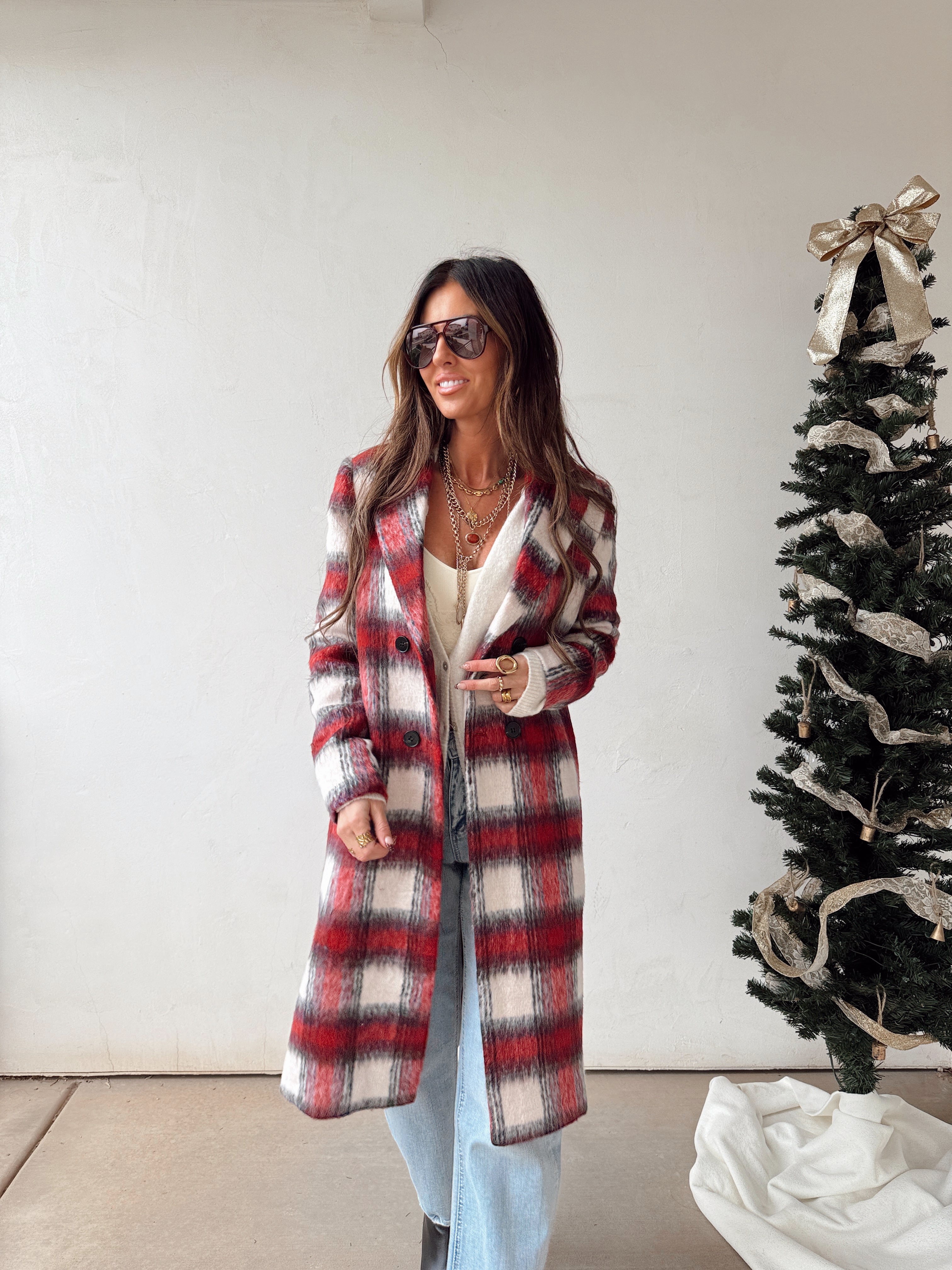 Mistletoe Moment Coat