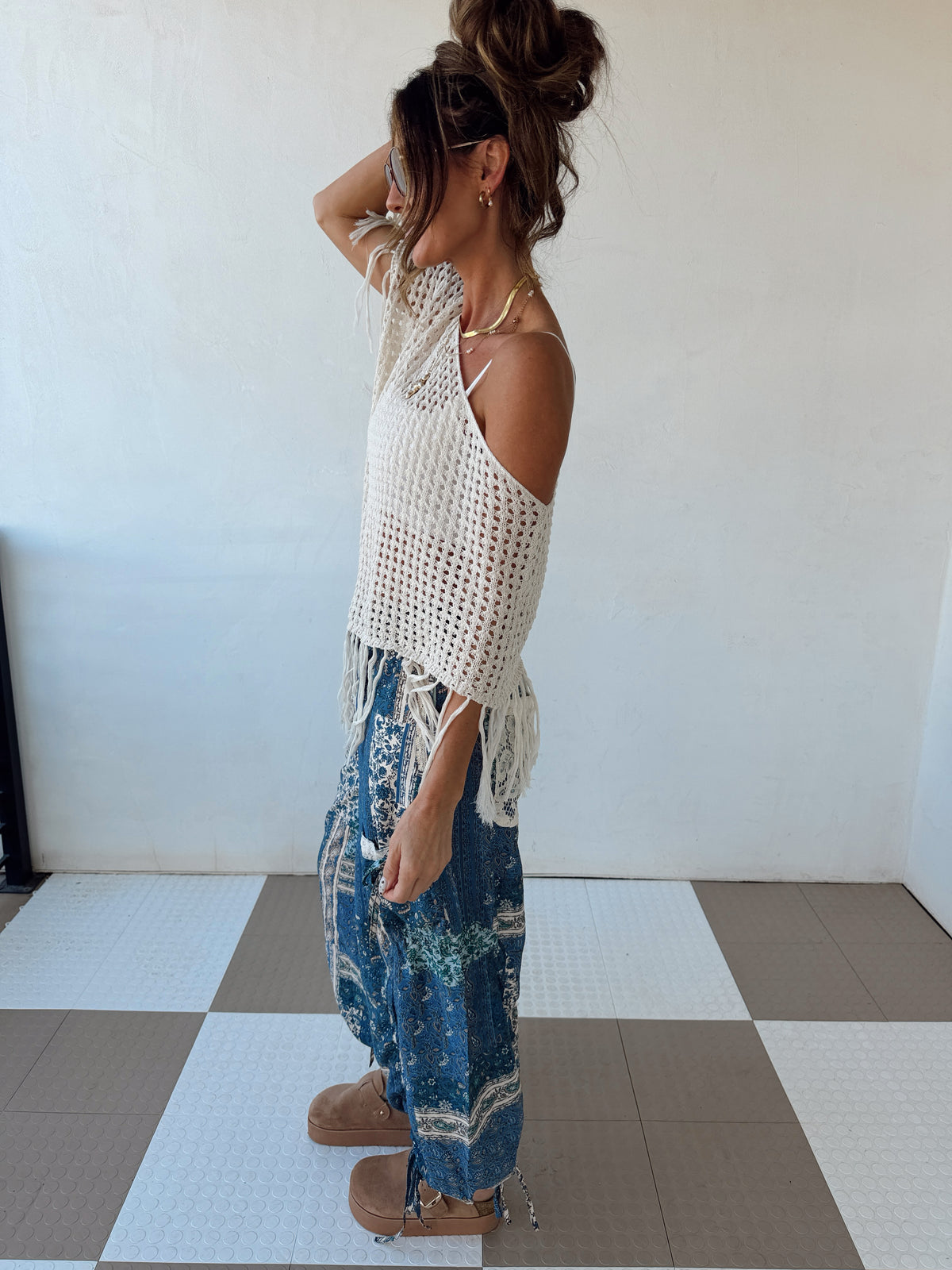 Lucky Fringe Shawl
