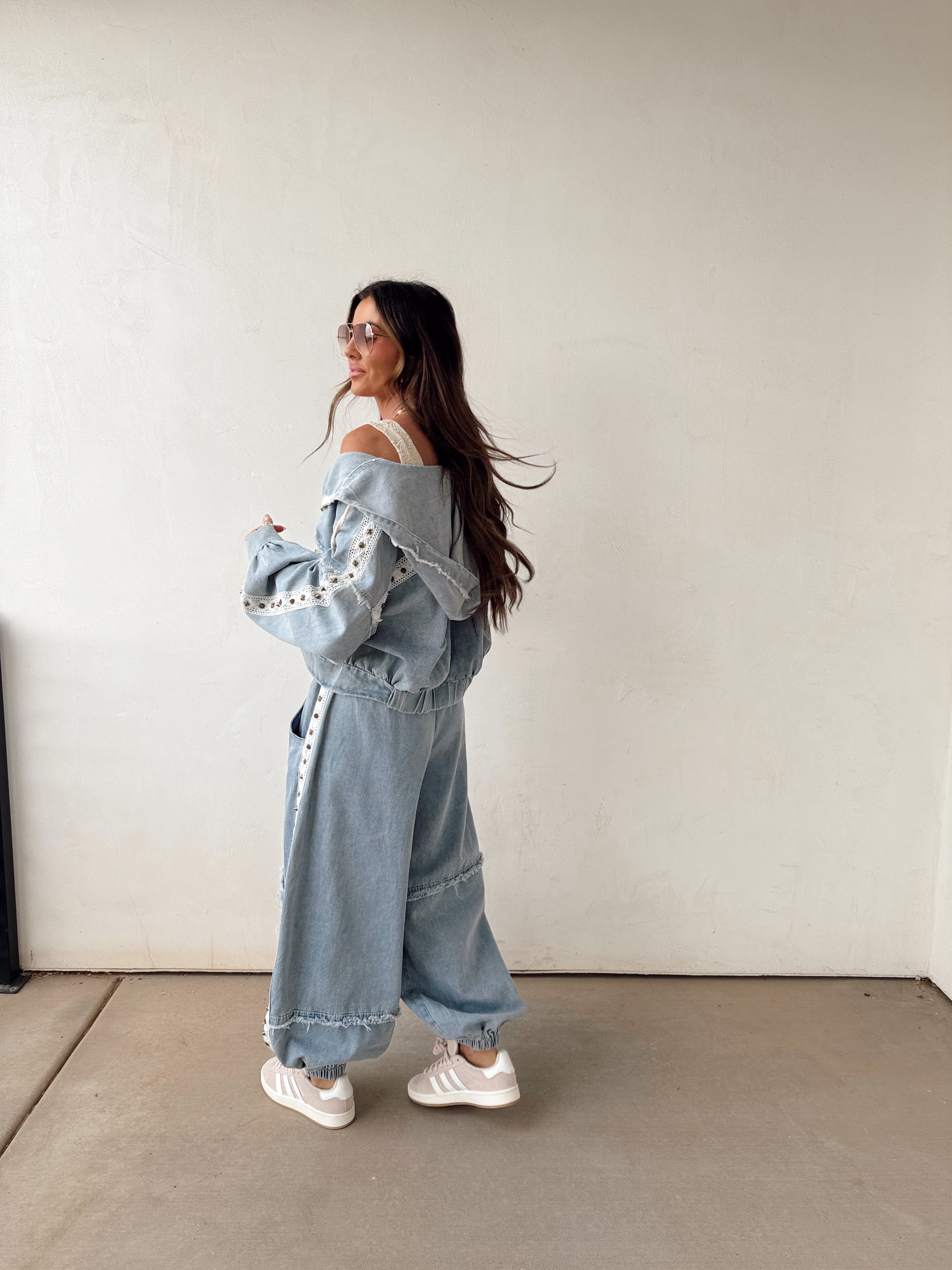 Hattie Studded Joggers