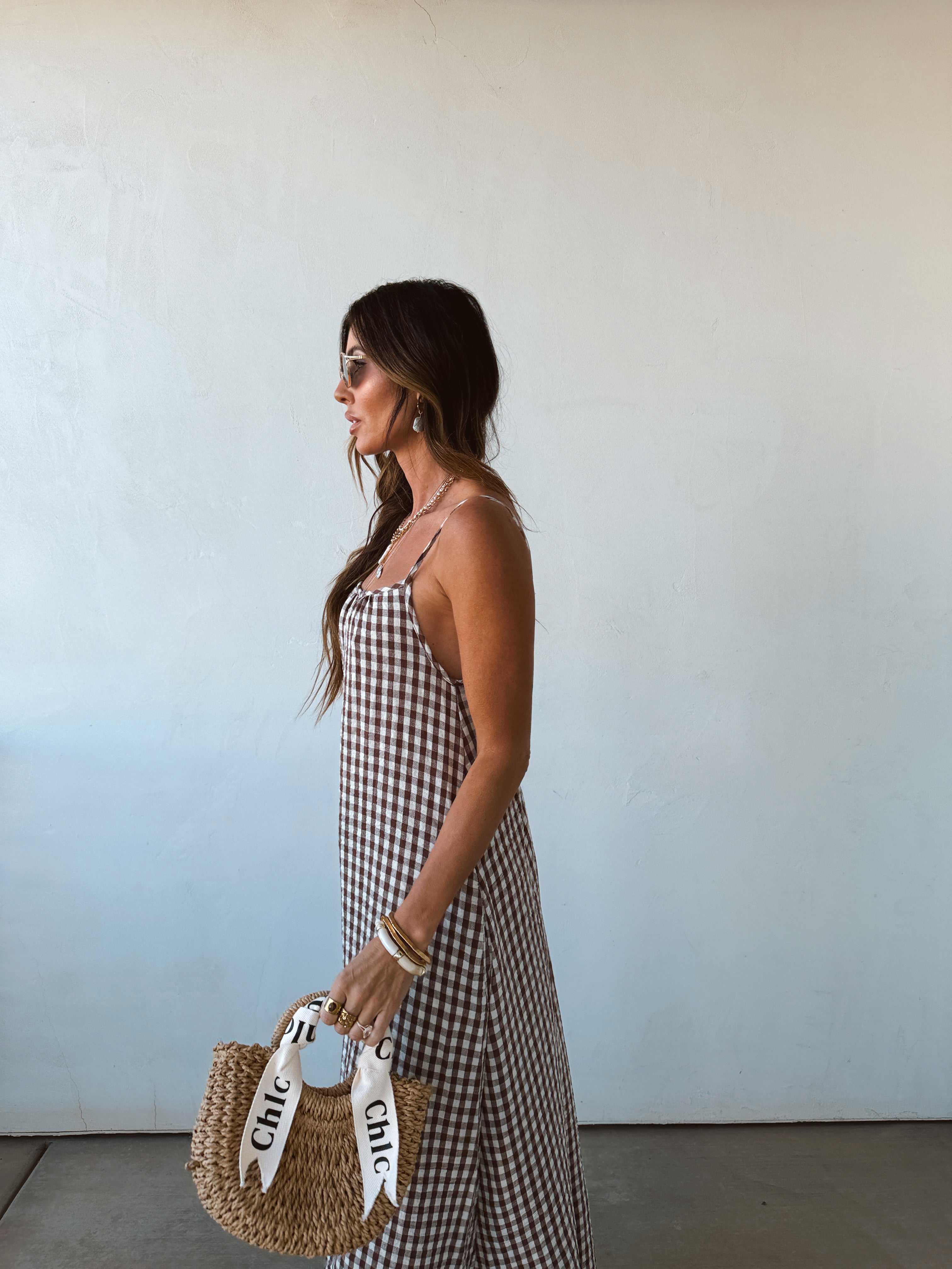 Girlfriend Gingham Dress