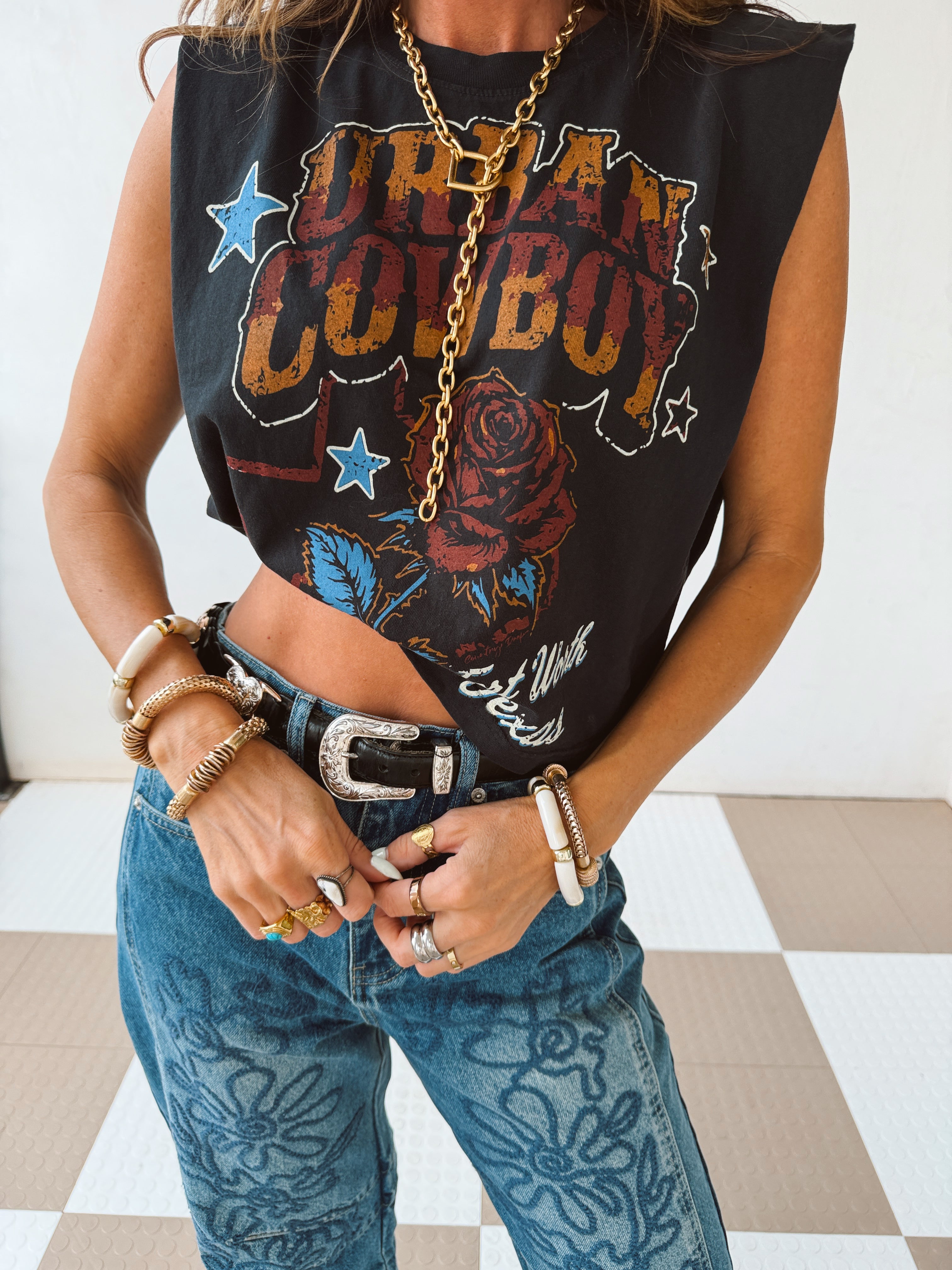 Urban Cowboy Muscle Tee