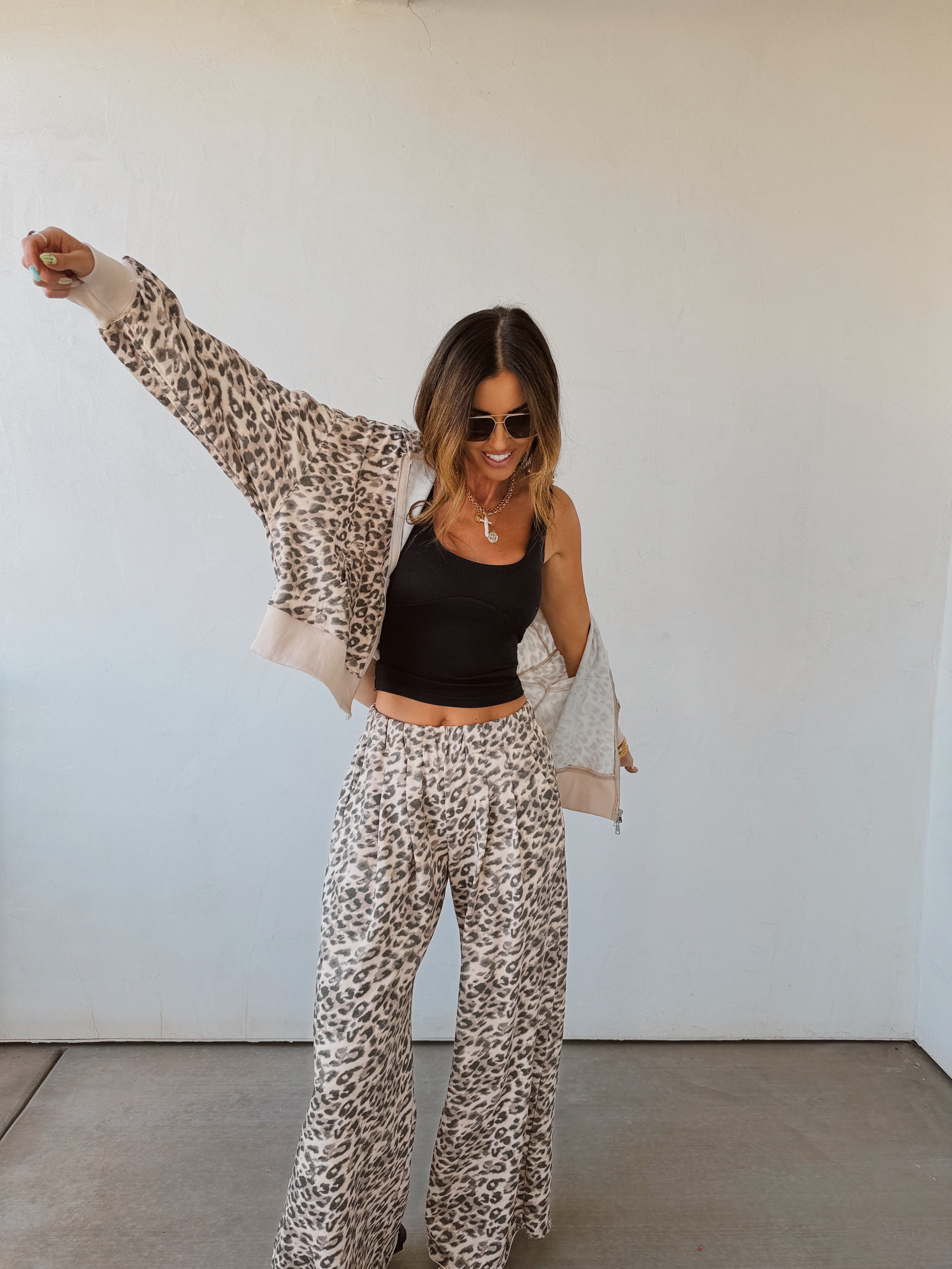 Nala Leopard Print Pants