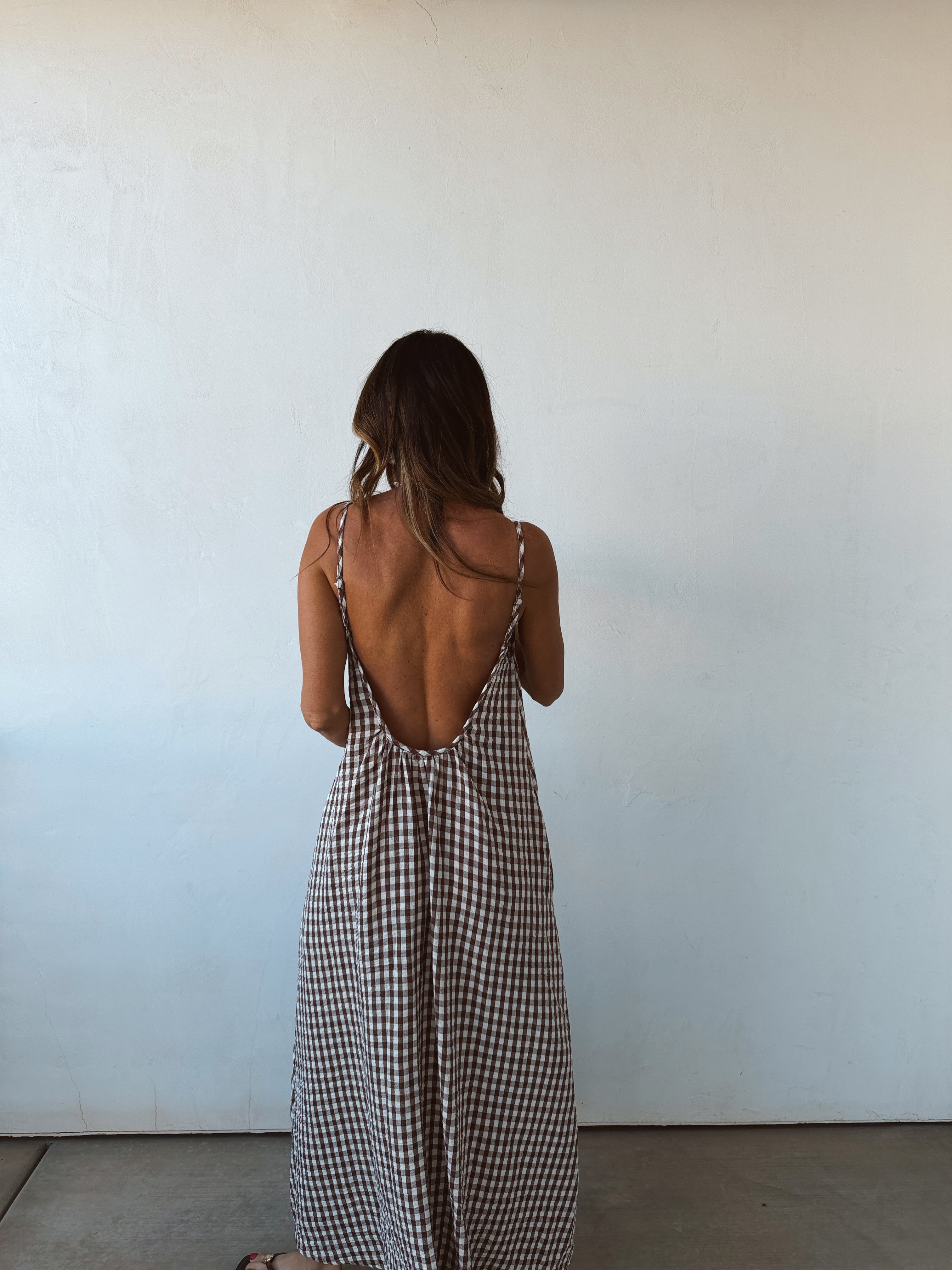 Girlfriend Gingham Dress
