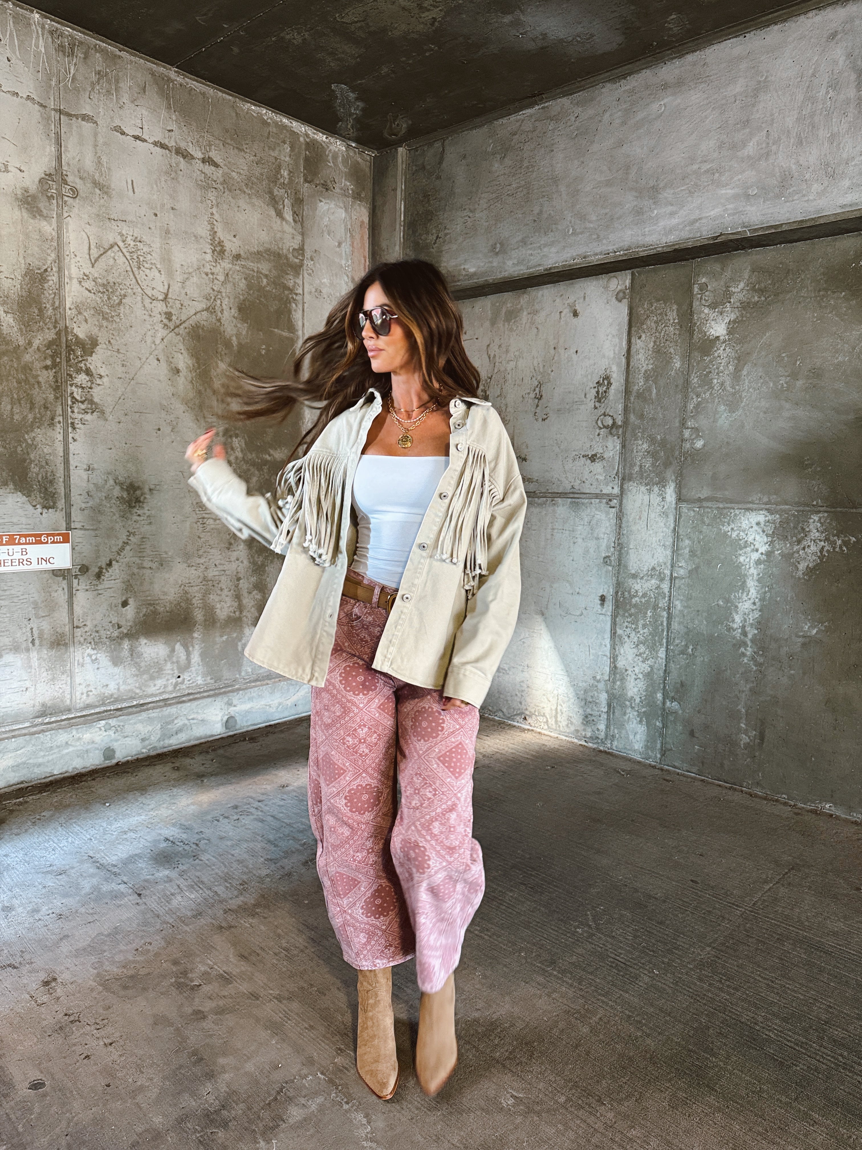 High Stakes Fringe Jacket