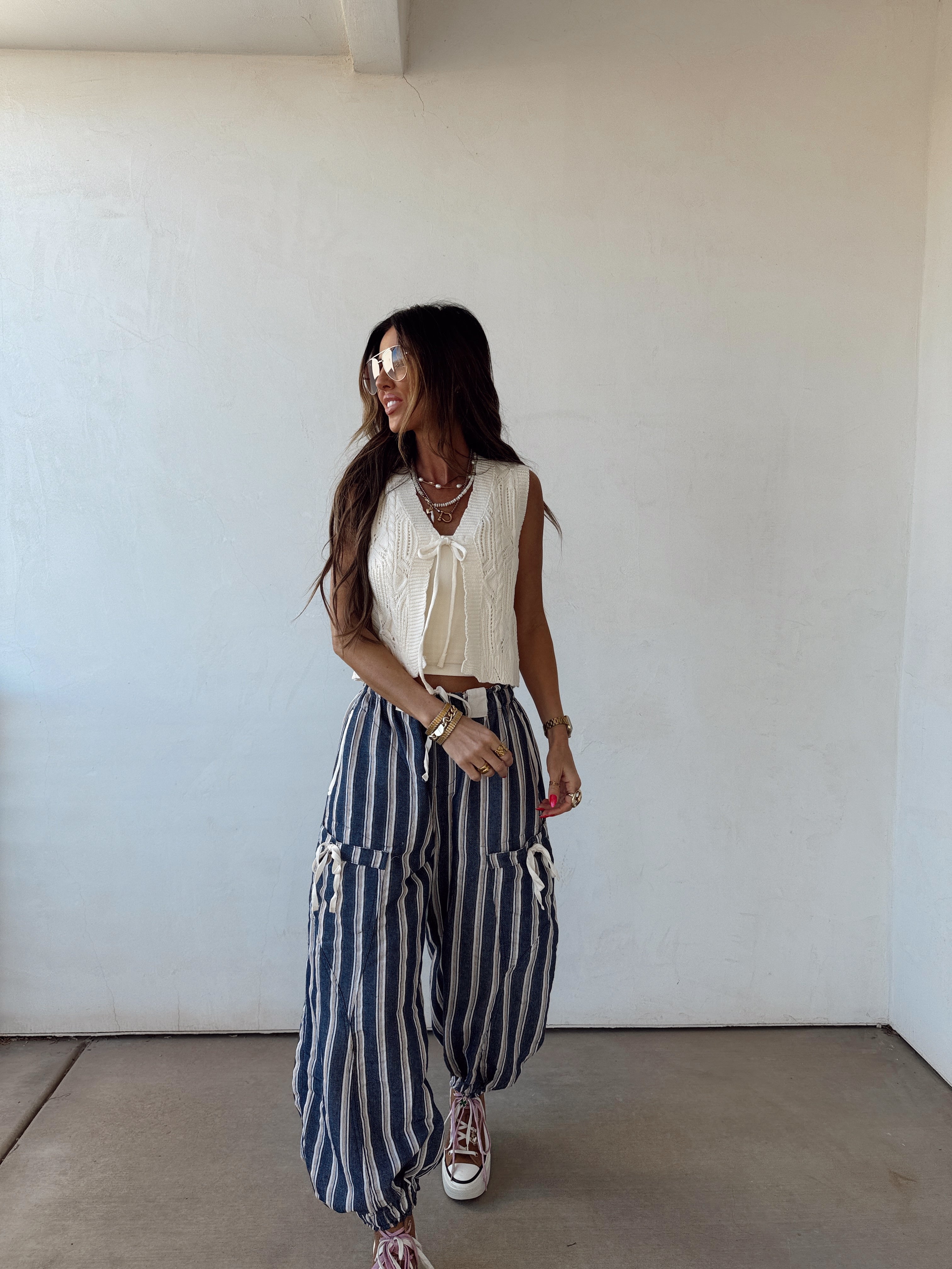 Sweet Spring Knit Vest