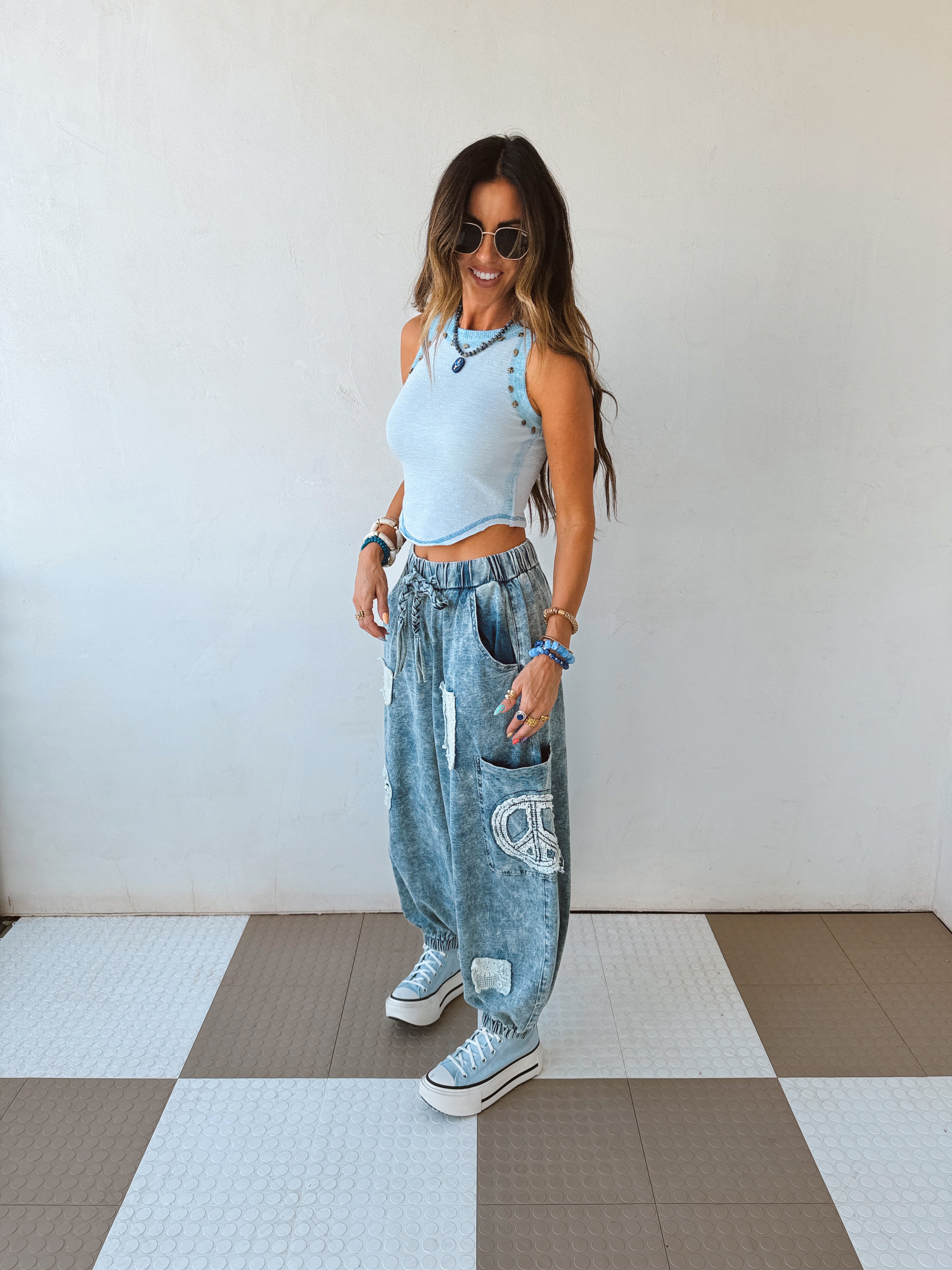 Woodstock Denim Joggers