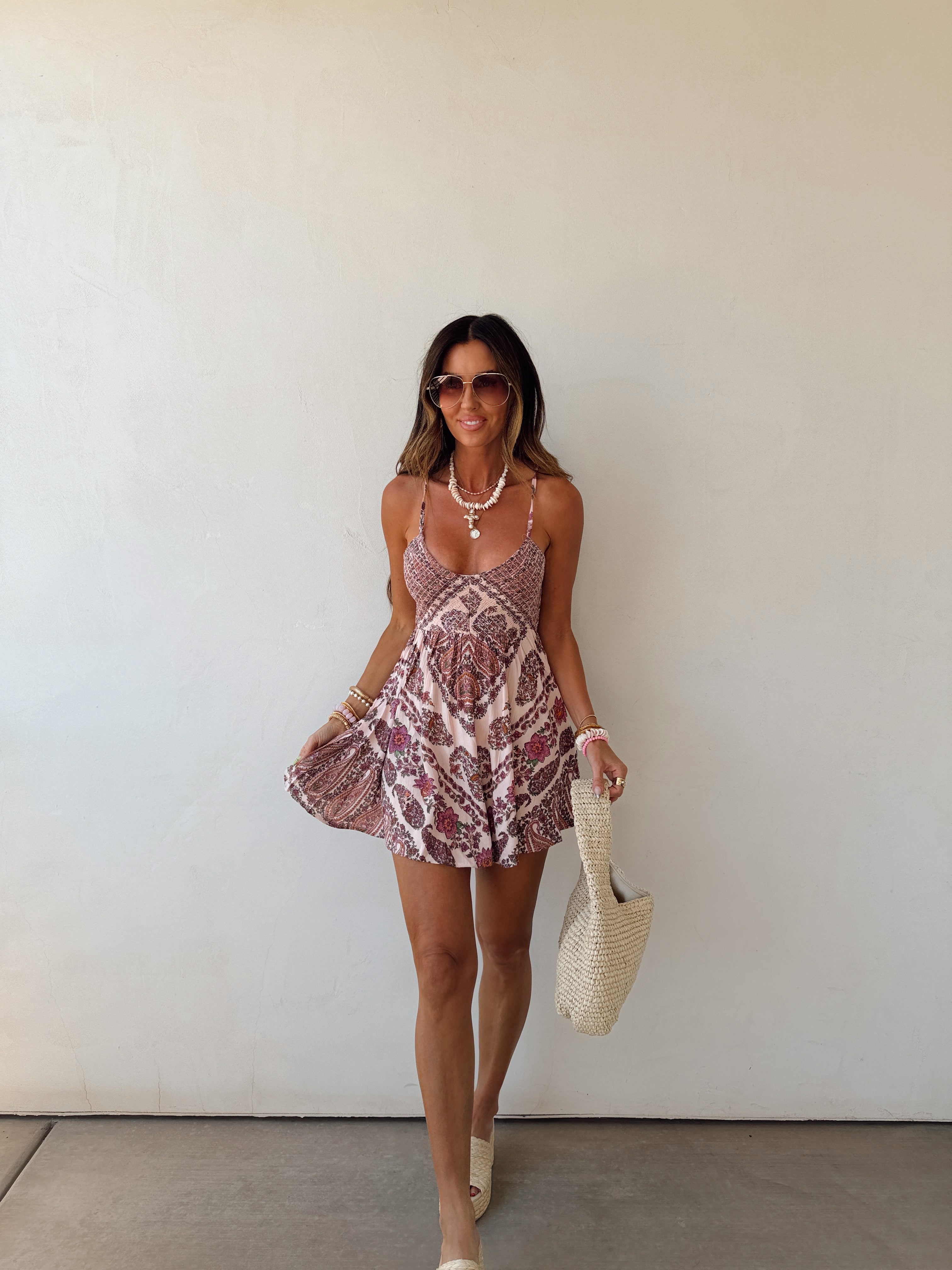 Penny Pink Mini Dress