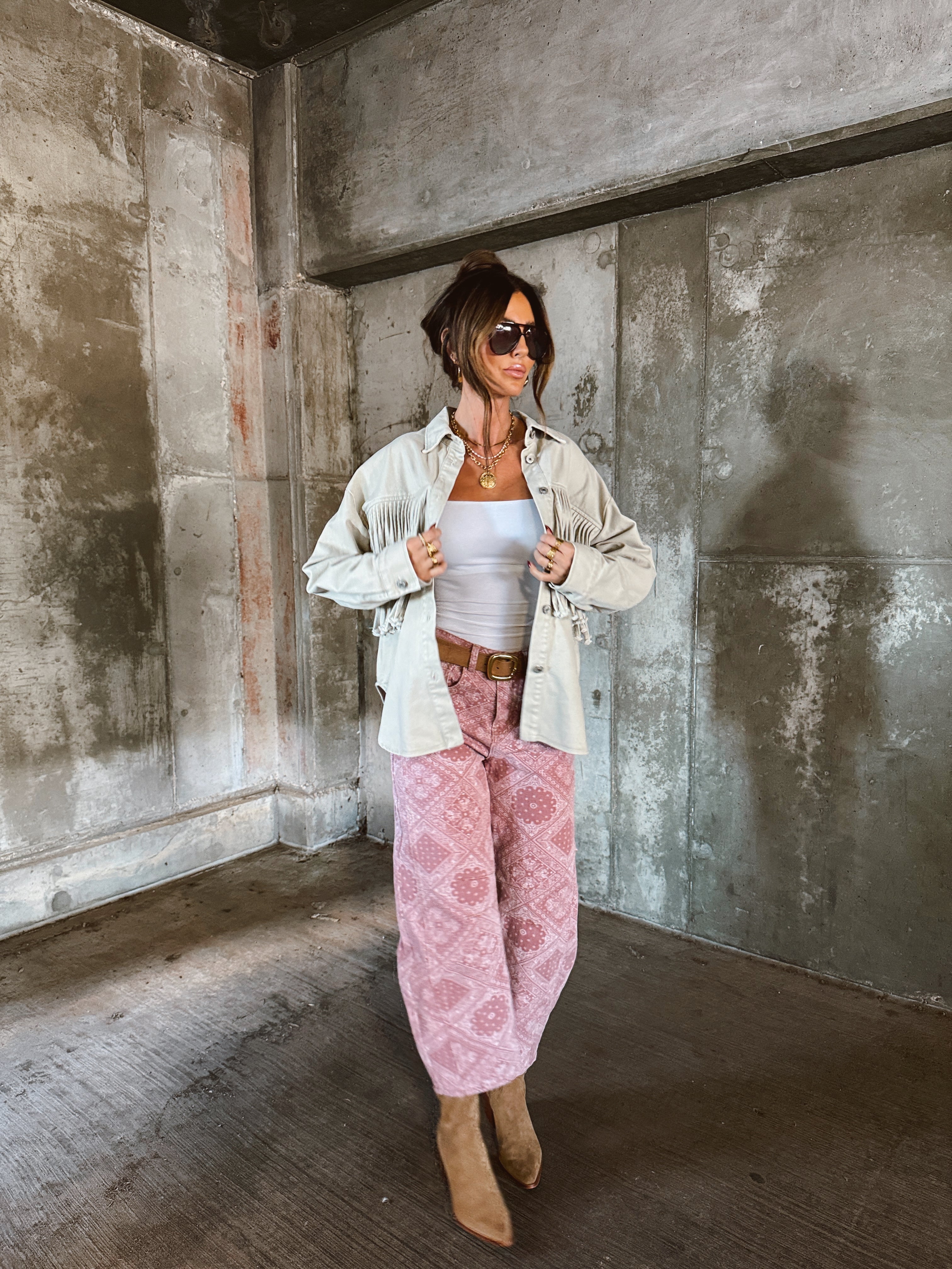 High Stakes Fringe Jacket