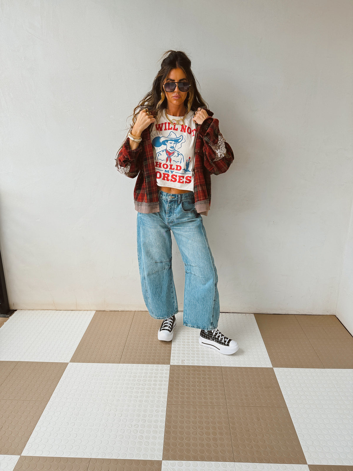 Rebel Red Shacket